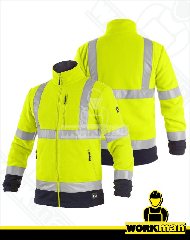 Reflexná fleece bunda PRESTON Cxs