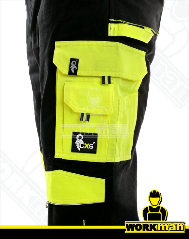 Montérkové nohavice SIRIUS BRIGHTON do pása Cxs