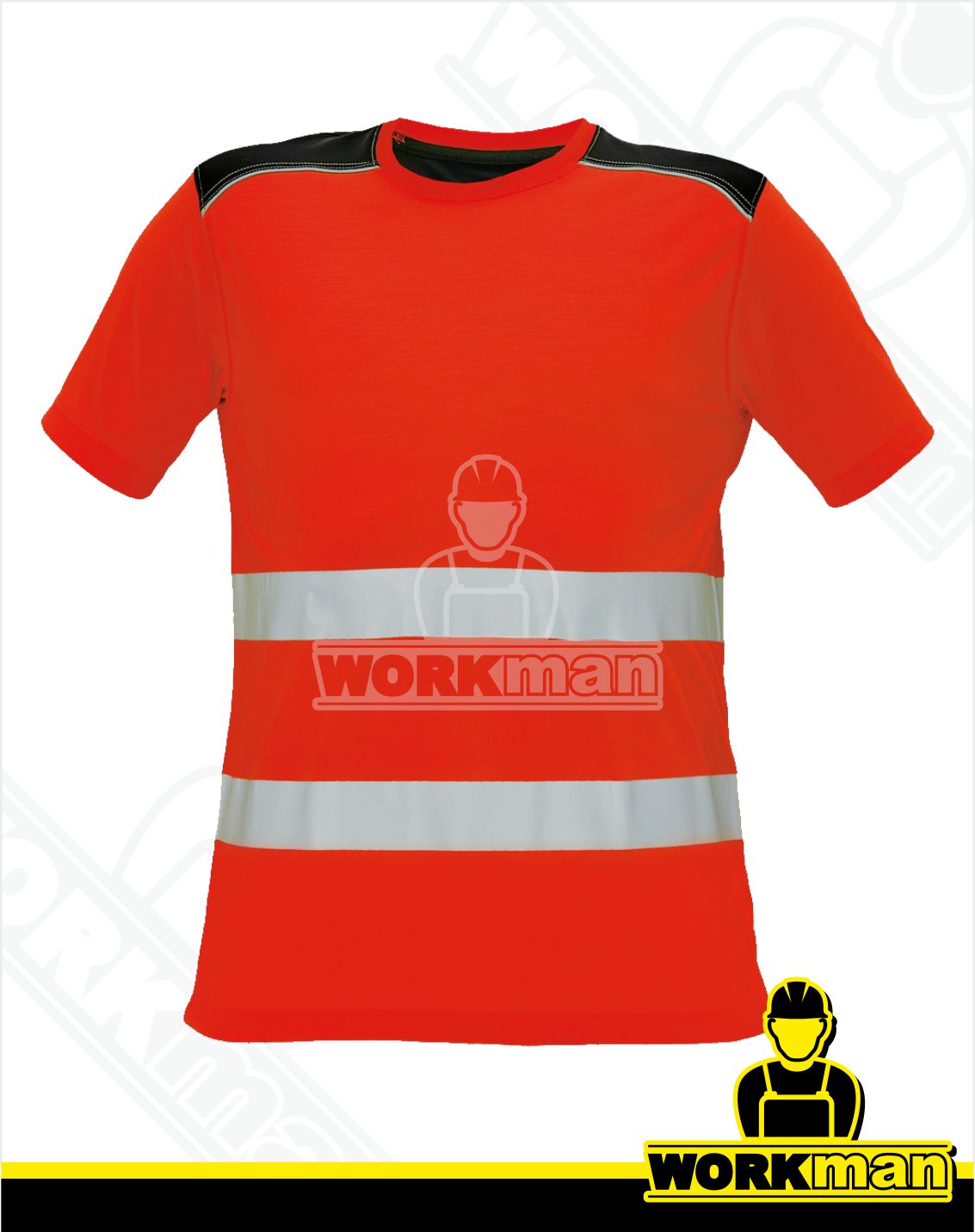 Reflexné tričko KNOXFIELD HI-VIS Červa