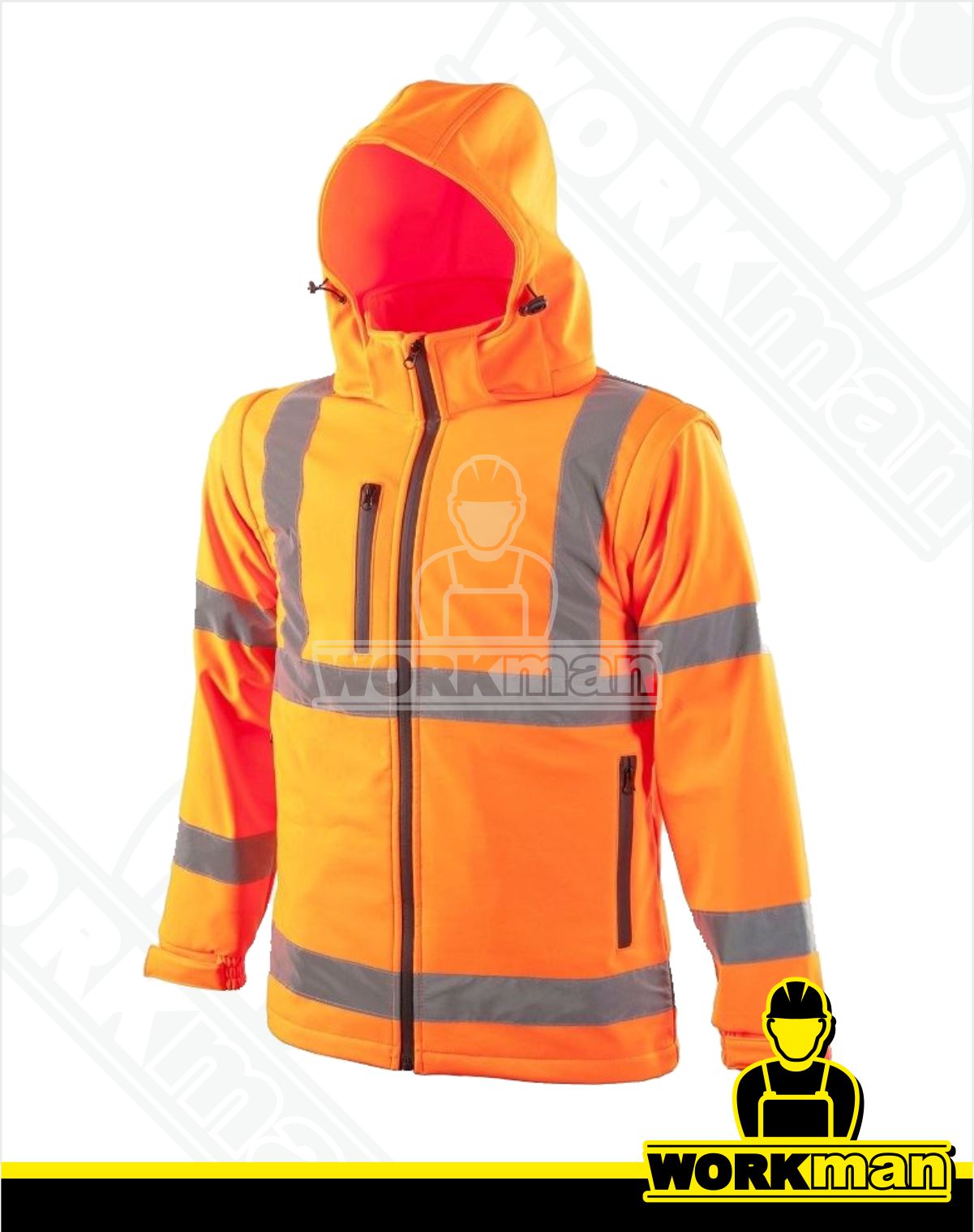 Reflexná softshellová bunda REF 502 2v1 Ardon