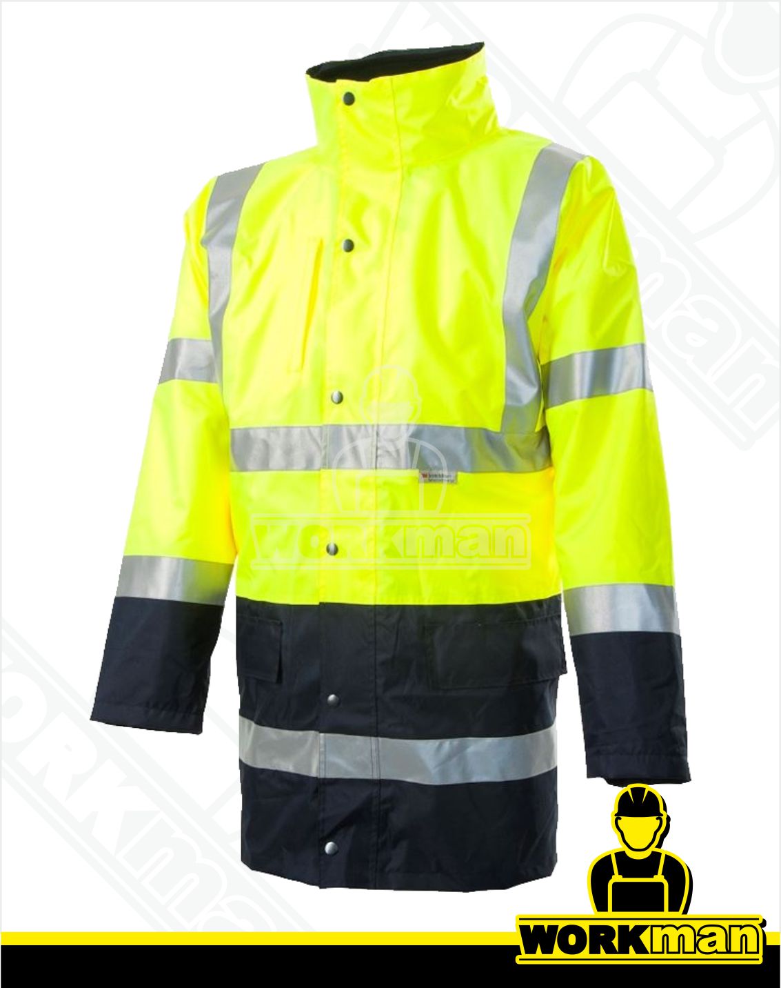 Zateplená reflexná bunda HI-VIZ 4v1 Ardon