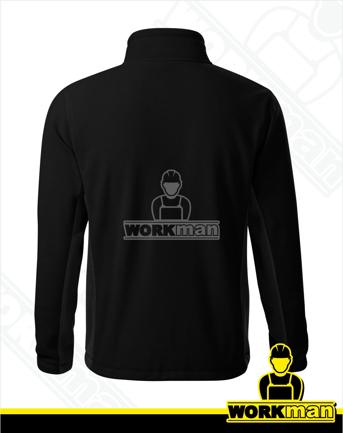 Pánska fleece bunda FROSTY Malfini čierna