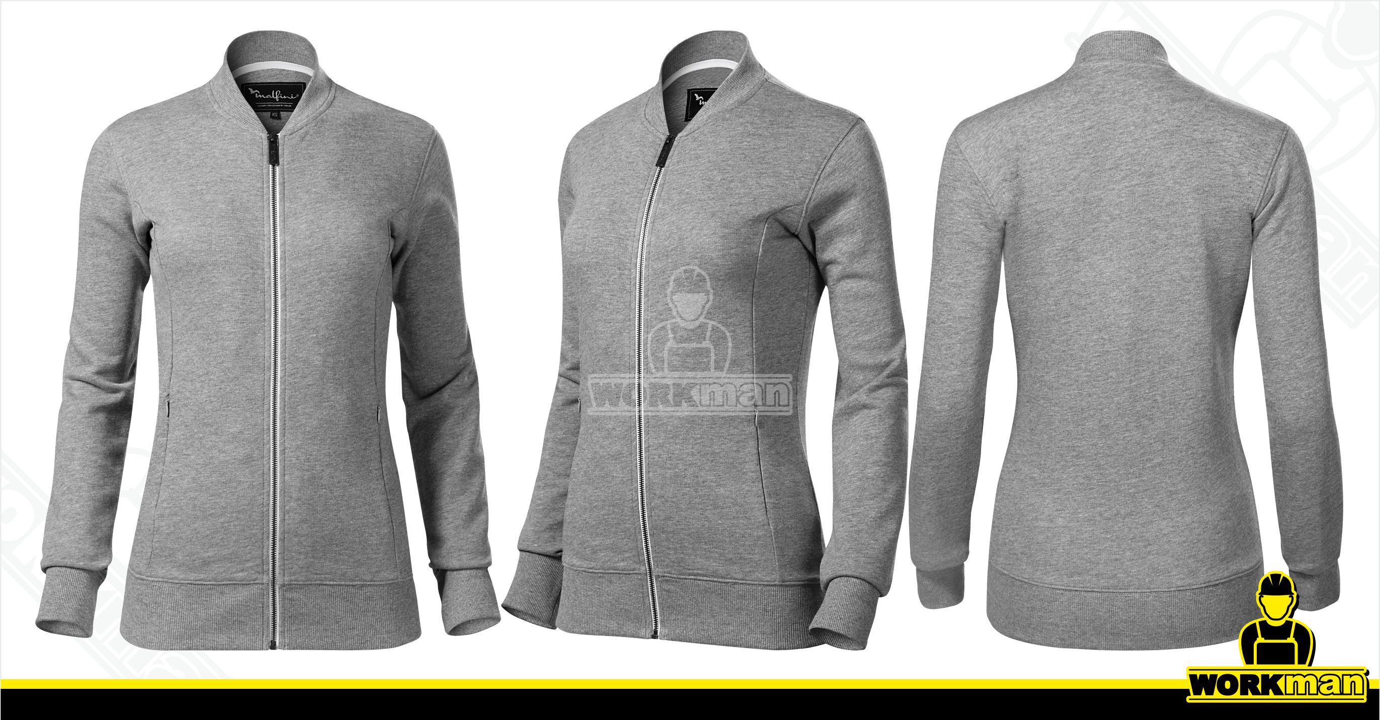 Dámska mikina BOMBER Malfini Premium