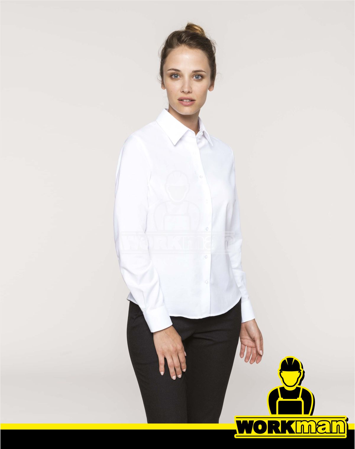 Dámska košeľa s dlhým rukávom OXFORD Kariban