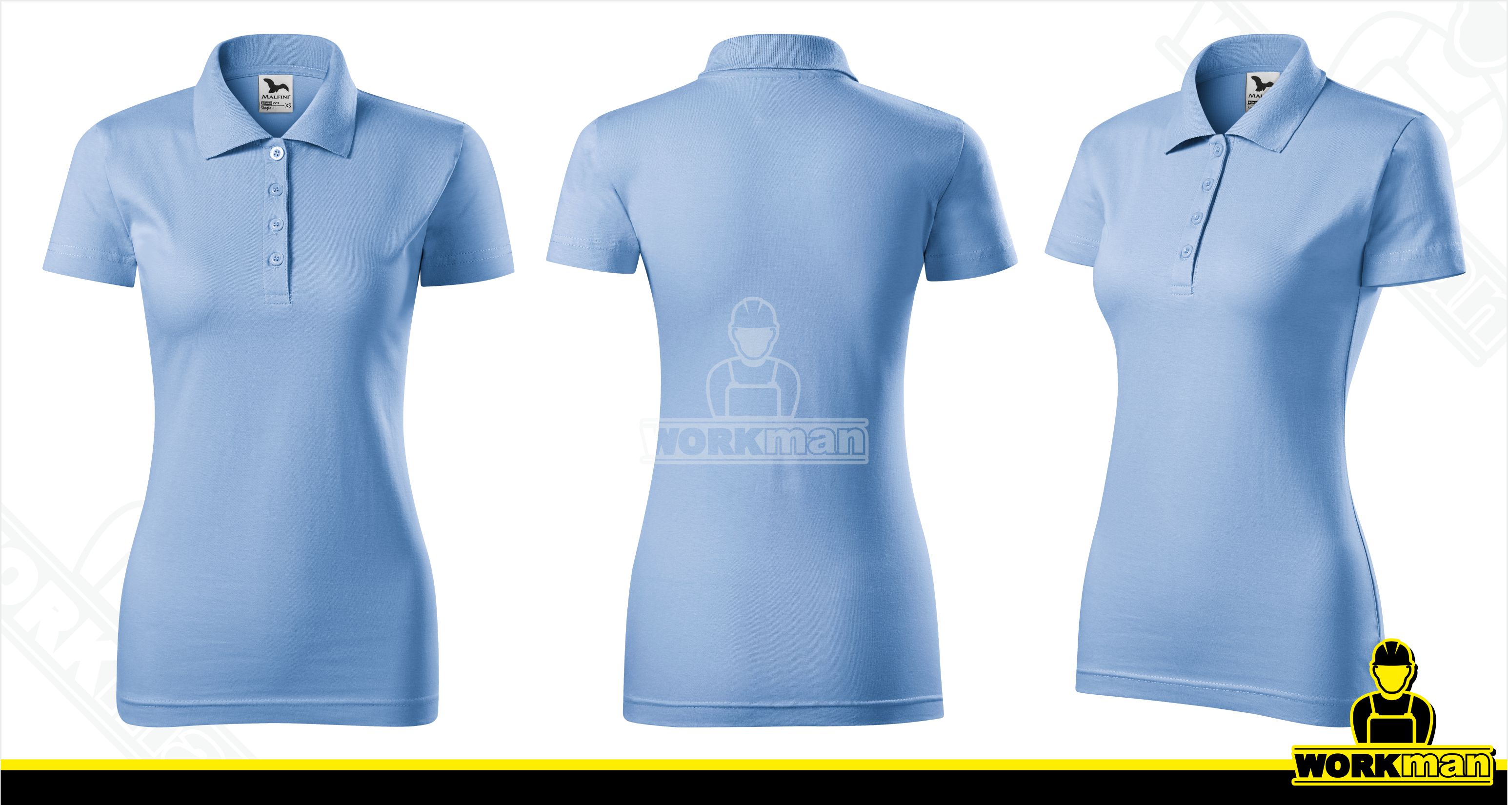 Dámska polokošeľa SINGLE J. Malfini