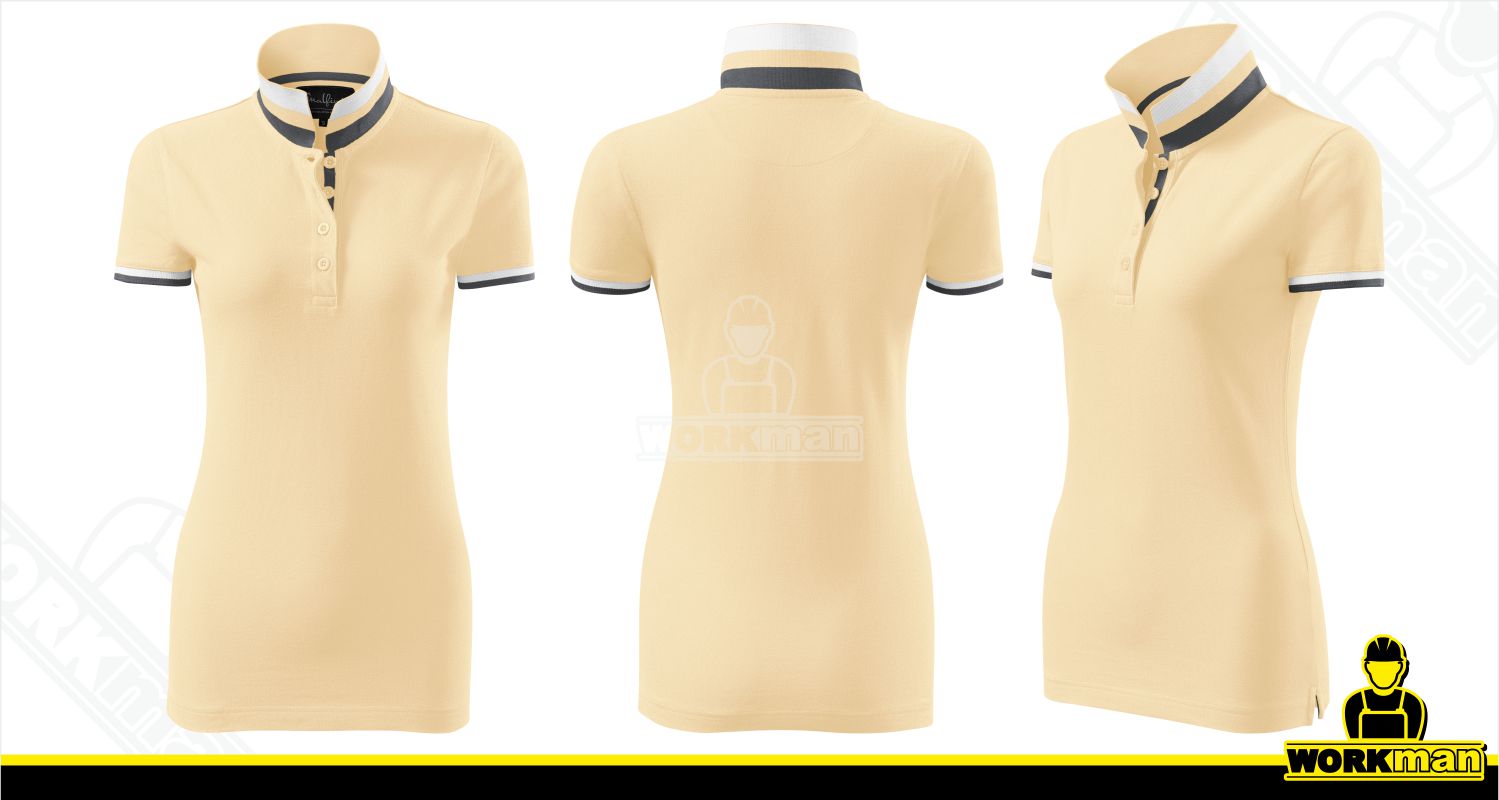 Dámska polokošeľa COLLAR UP Malfini Premium