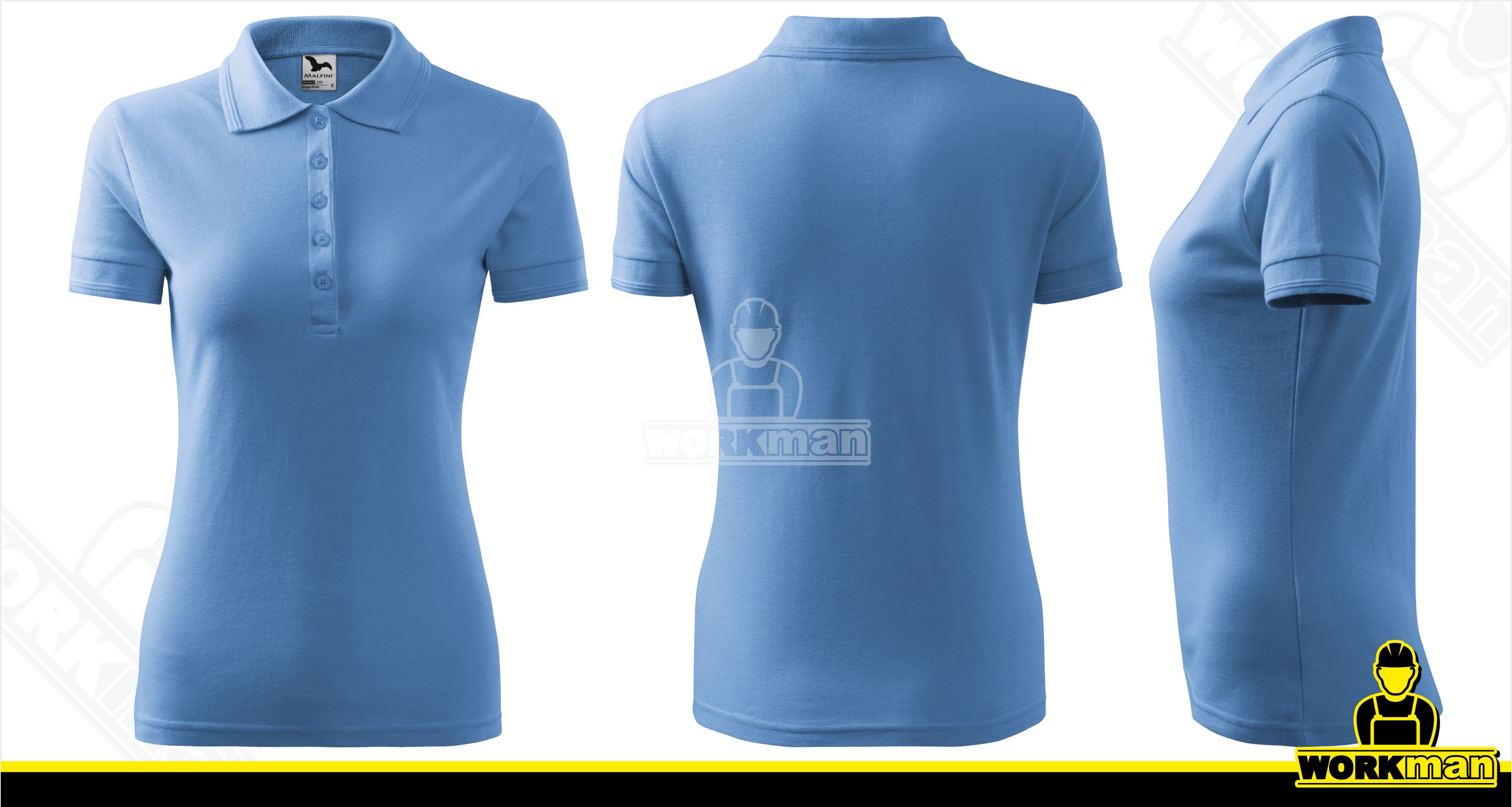 Dámska polokošeľa PIQUE POLO Malfini