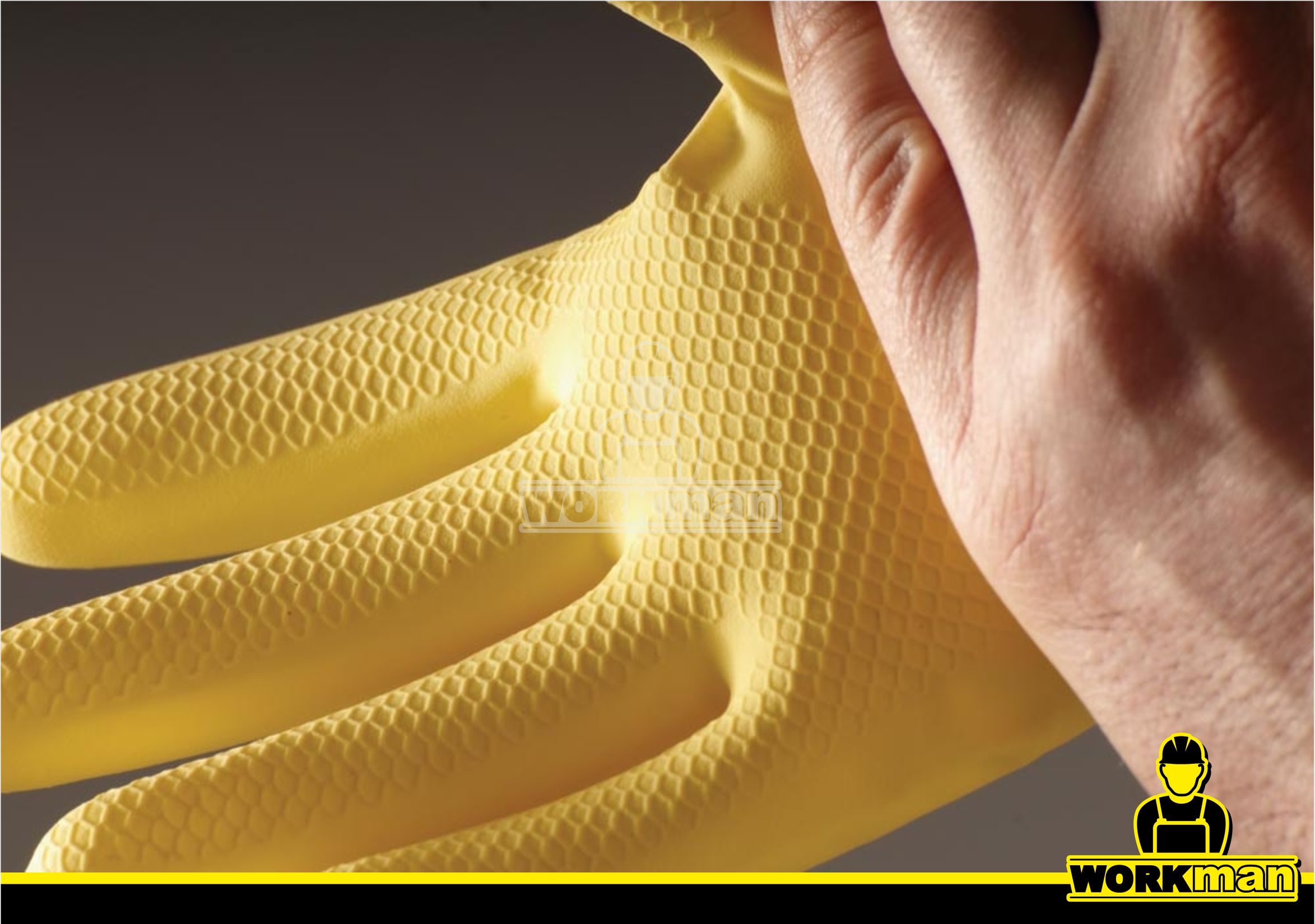 Latexové rukavice pre domácnosť STARLING Červa žlté