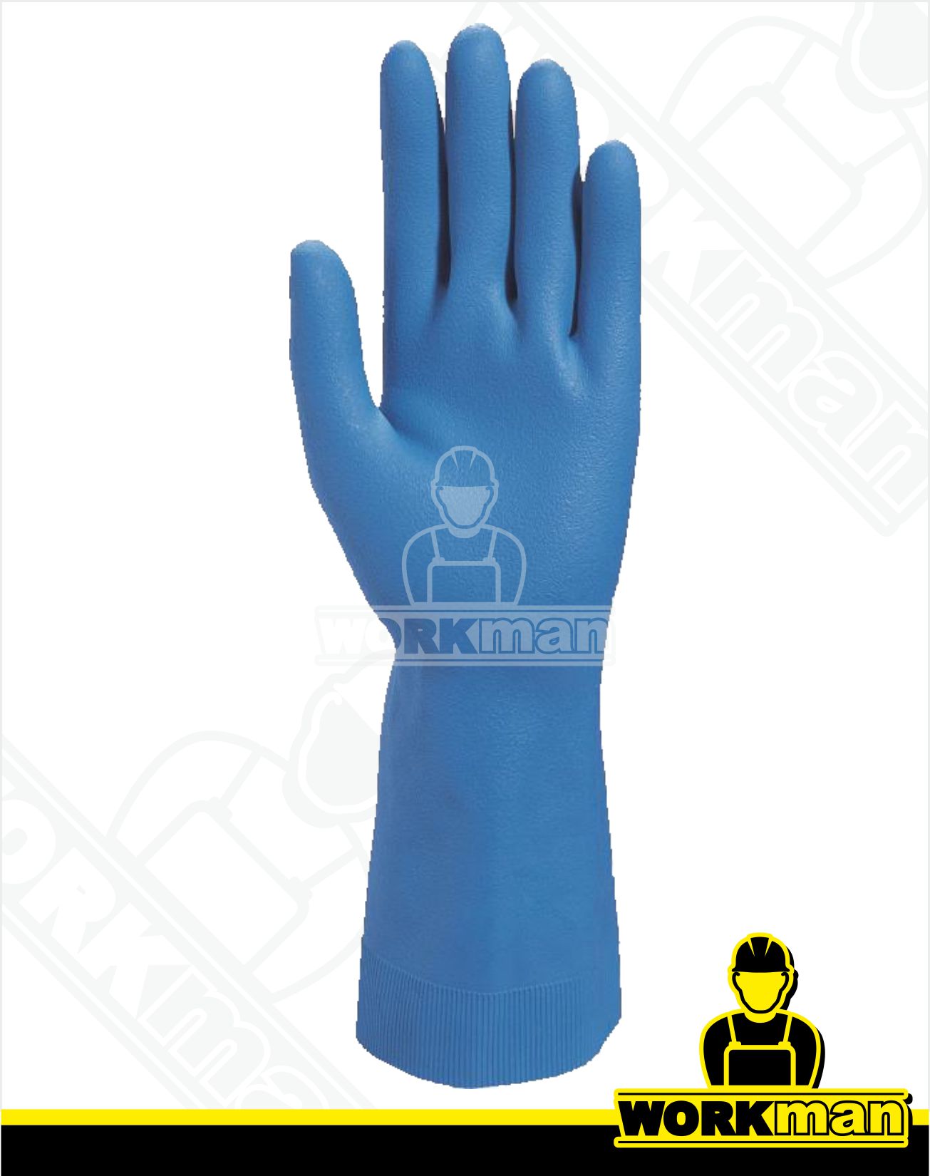 Rukavice z prírodného latexu s bavlneným vločkovaním VE440 Deltaplus