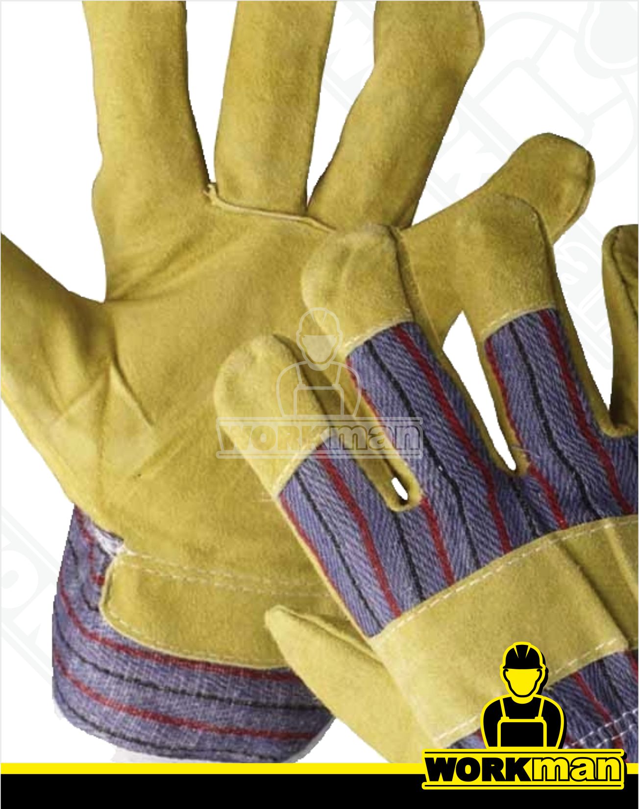 Kombinované pracovné rukavice TERN Červa