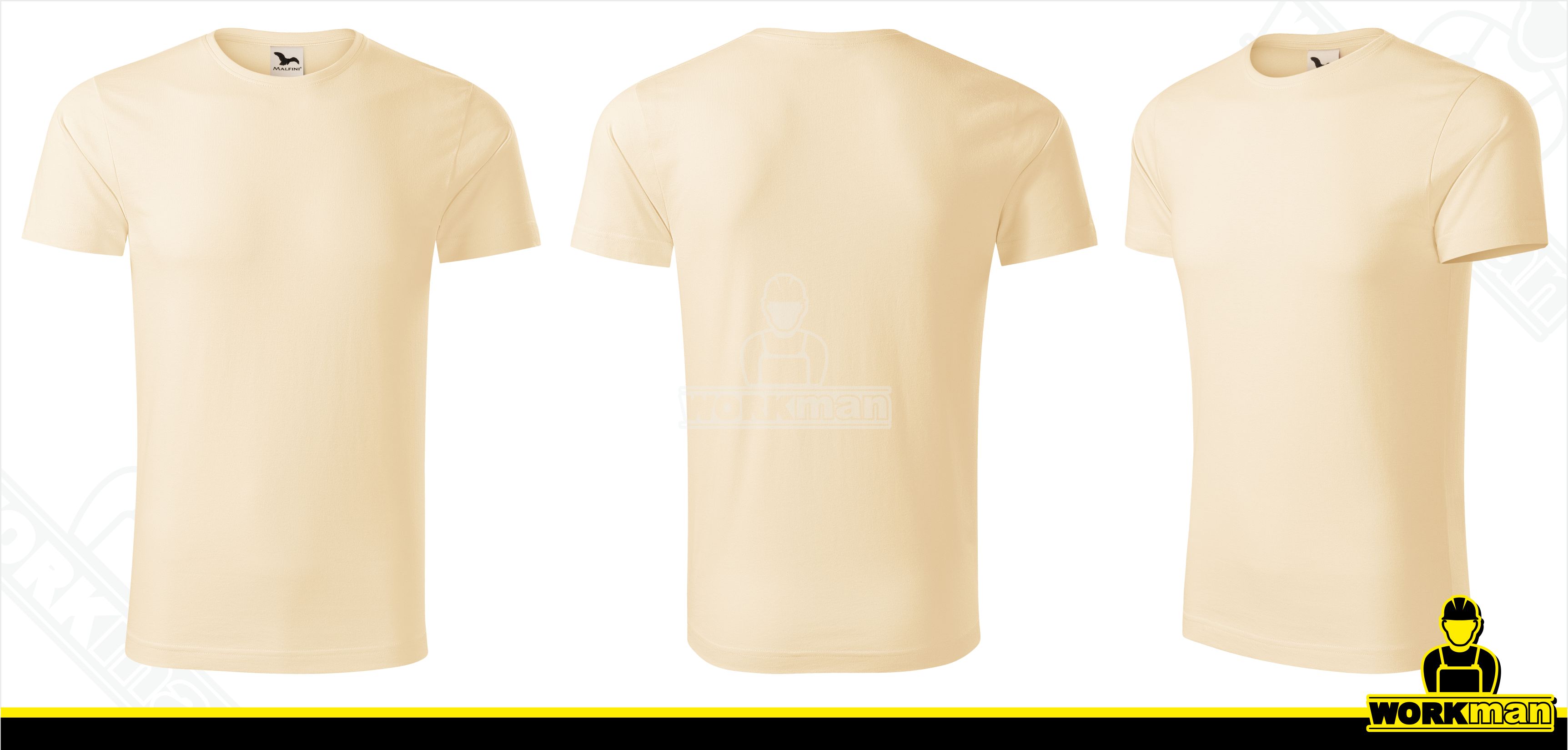 Pánske tričko s organickej bavlny ORIGIN Malfini