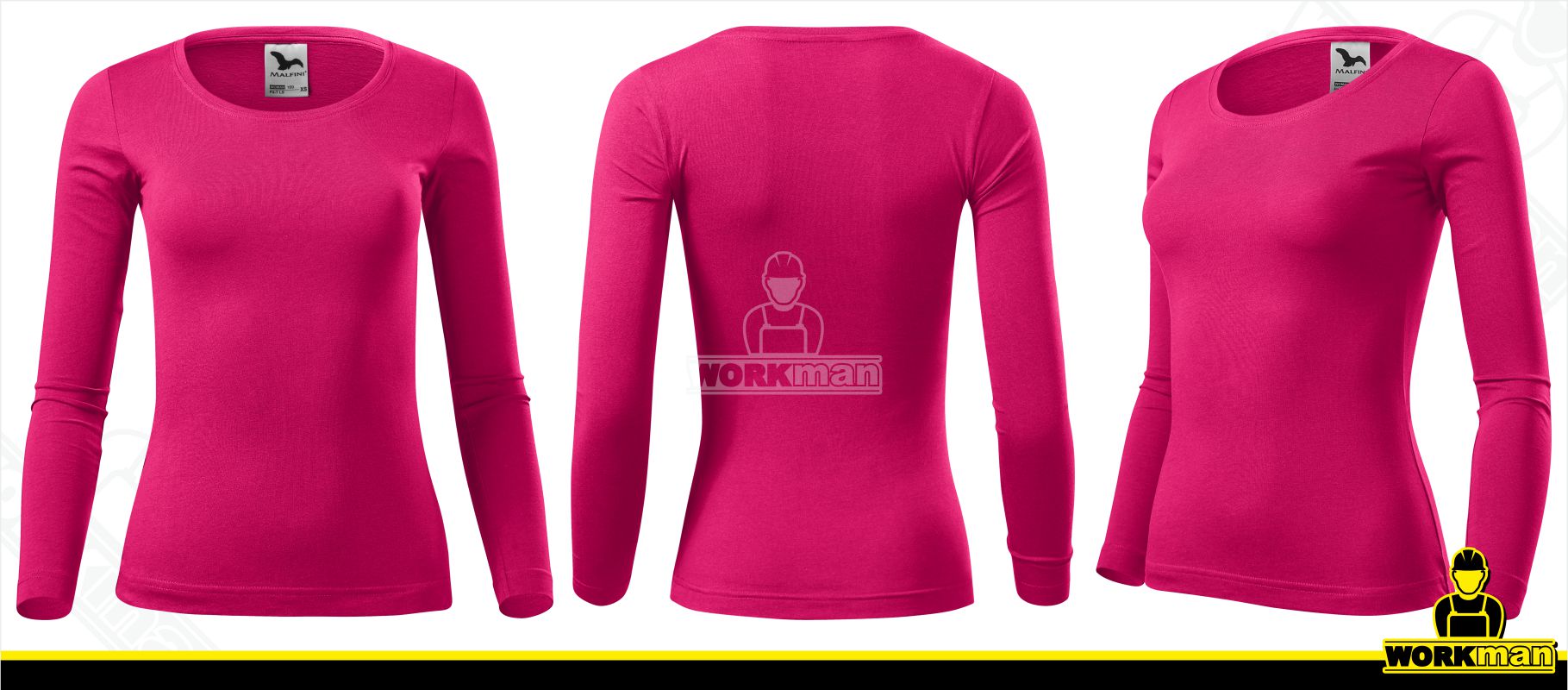 Dámske tričko FIT-T LS Malfini