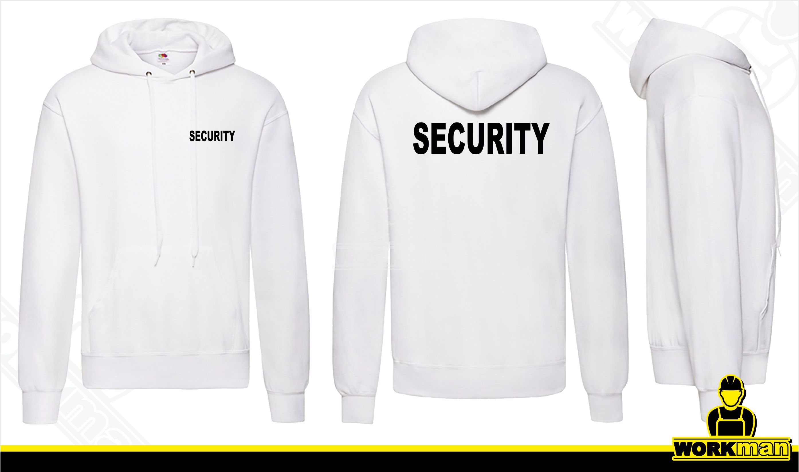 Pánska mikina s kapucňou SECURITY 280g