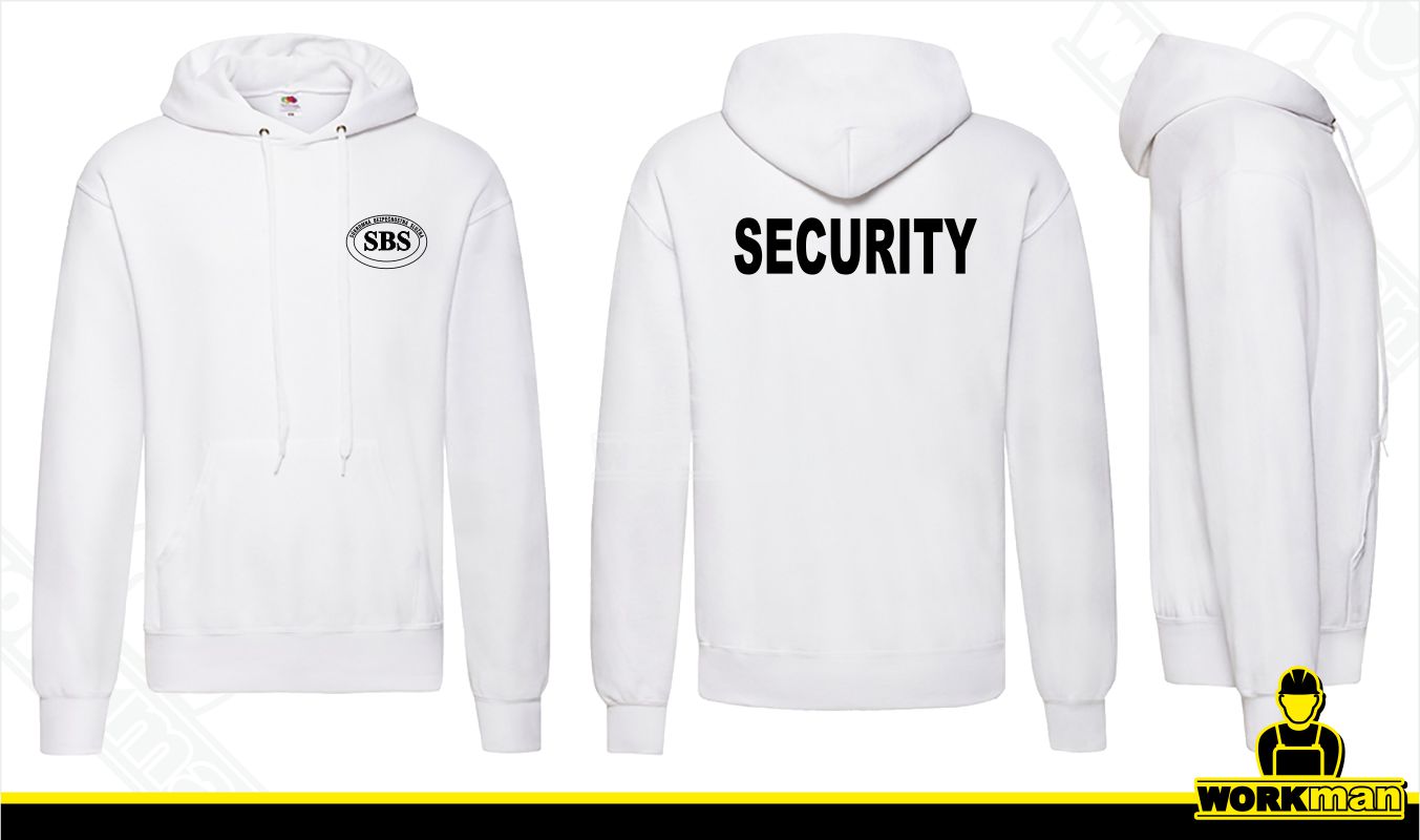 Pánska mikina s kapucňou SBS-SECURITY 280g