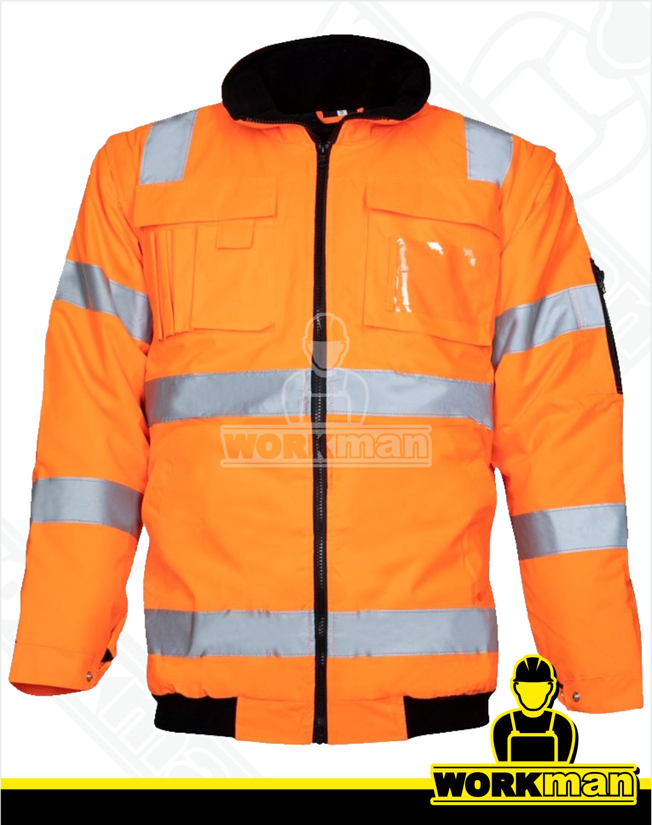 Zateplená reflexná bunda HOWARD 2v1 Ardon