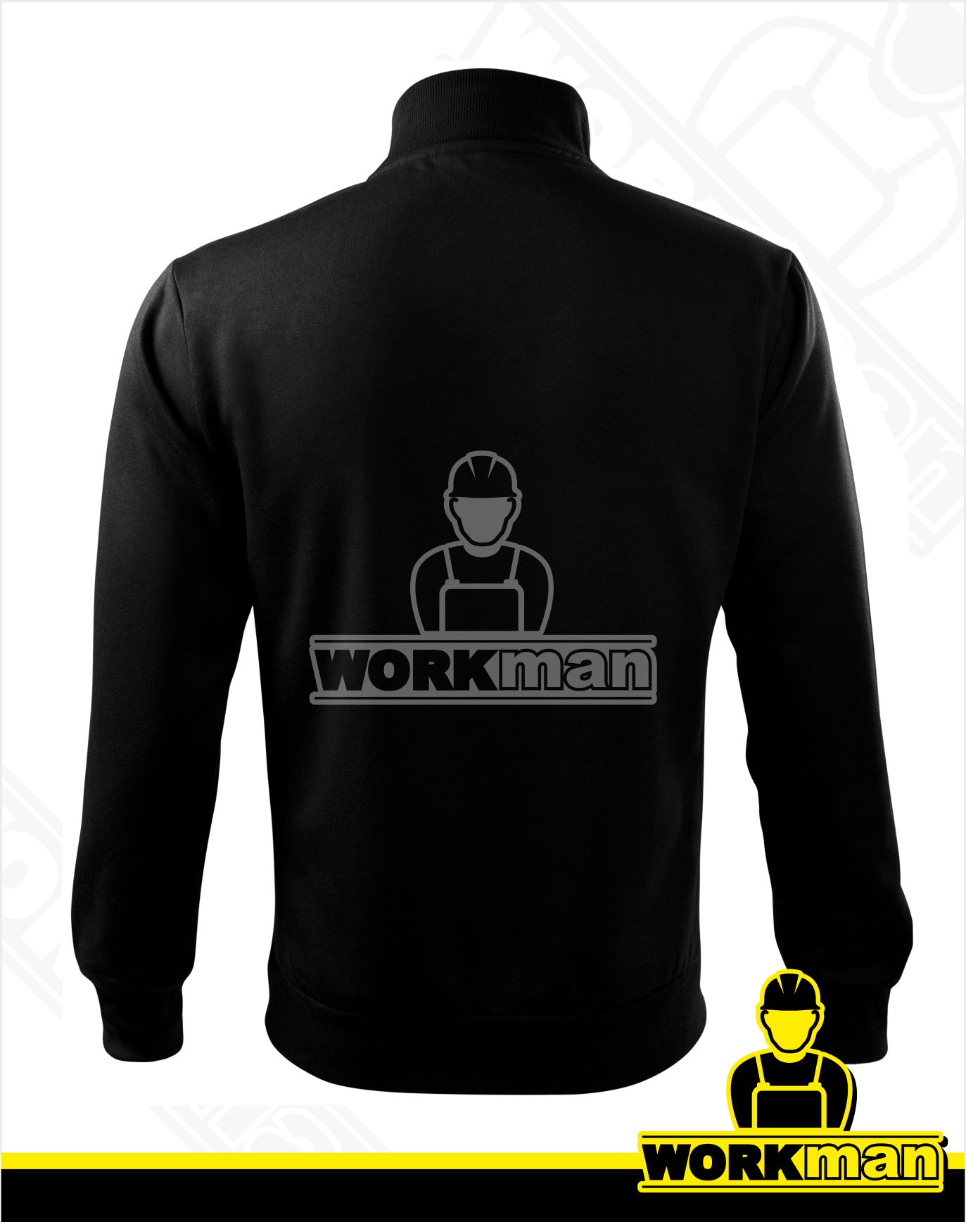 Pánska mikina ADVENTURE Malfini čierna