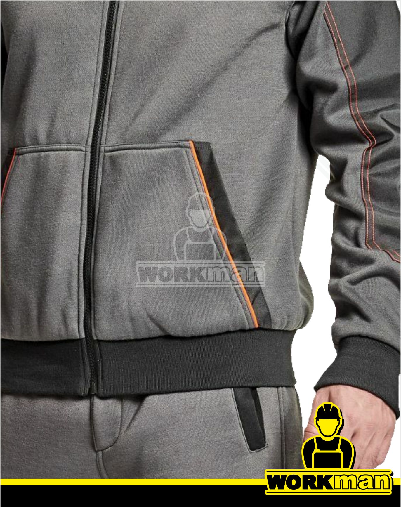 Pánska mikina CREMORNE Červa