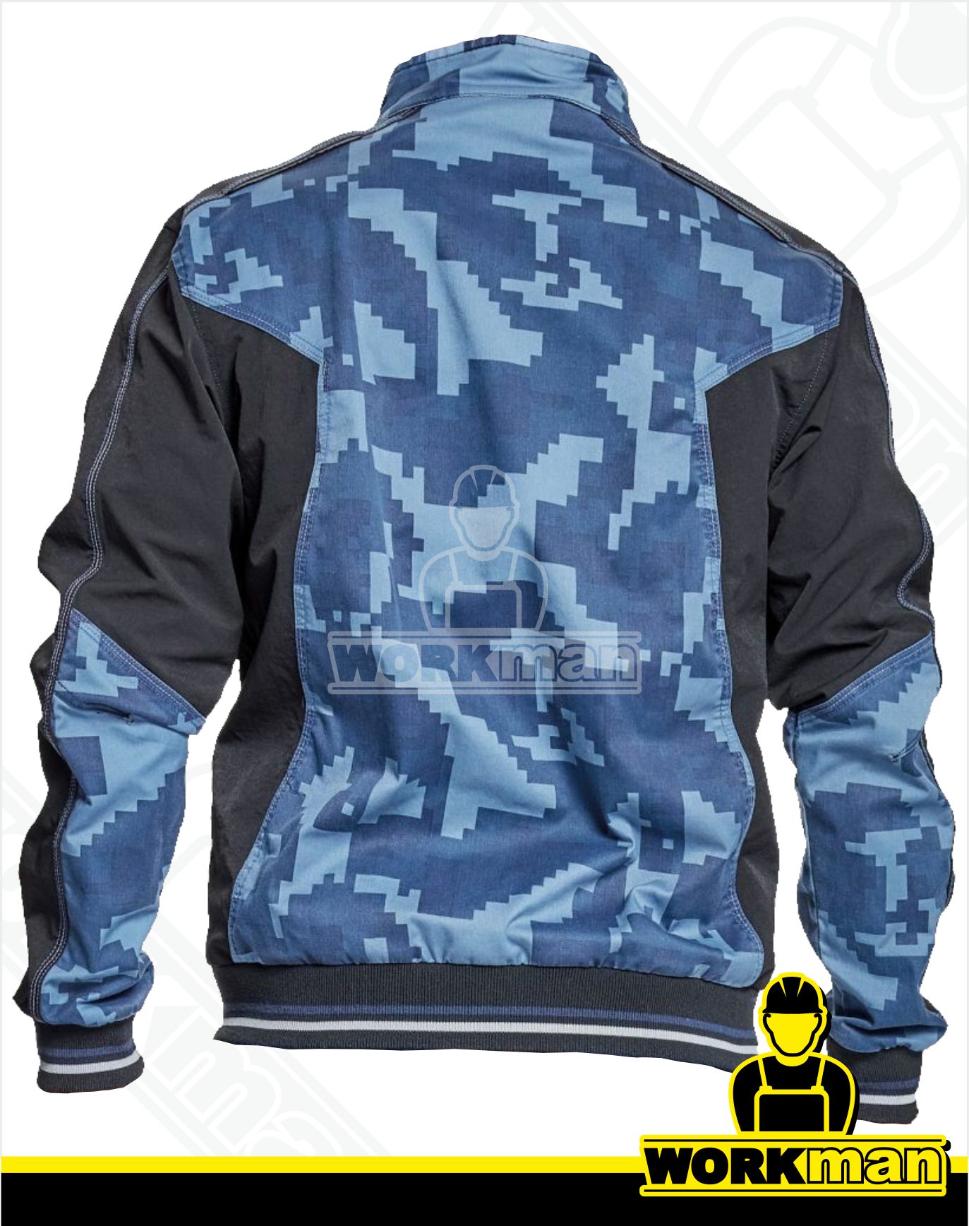 Strečová montérková bunda NEURUM CAMOUFLAGE Červa