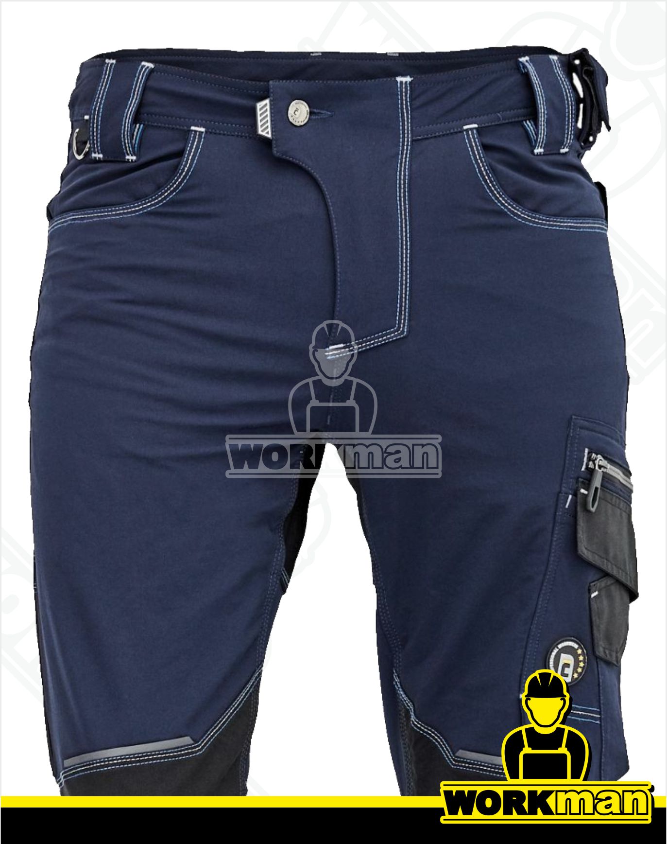 Strečové nylonové nohavice NEURUM PERFORMANCE do pása Červa