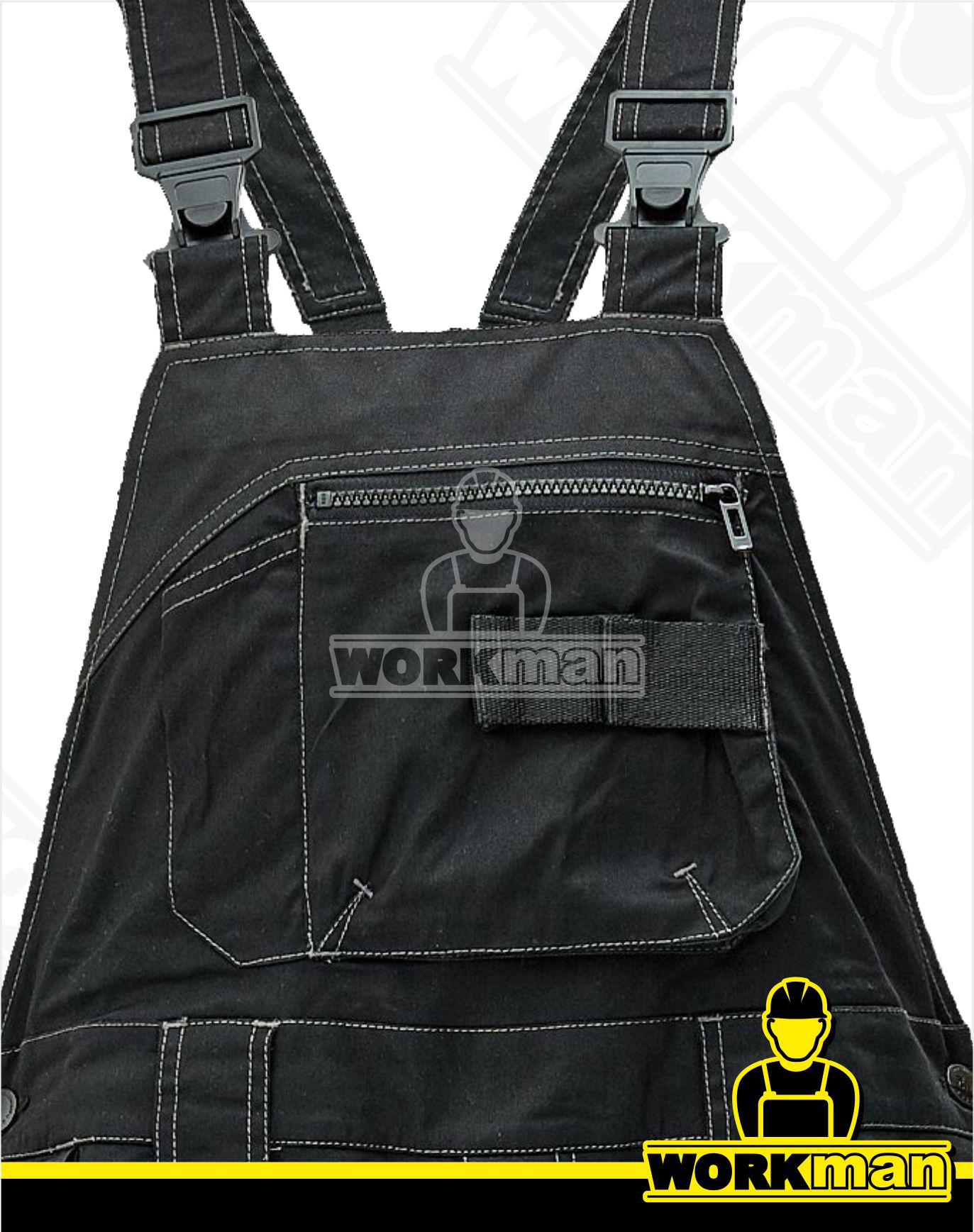 Montérkové nohavice DAYBORO s náprsenkou Červa