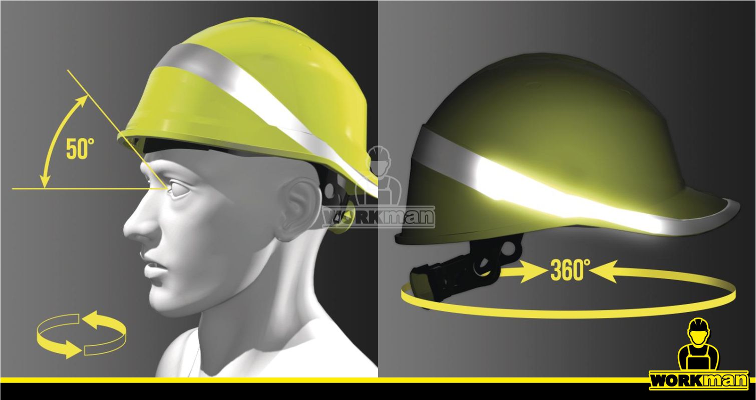 Reflexná bezpečnostná prilba BASEBALL DIAMOND V Deltaplus