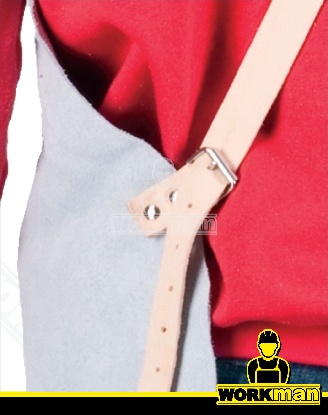 Zváračská kožená zástera LASCAR Červa