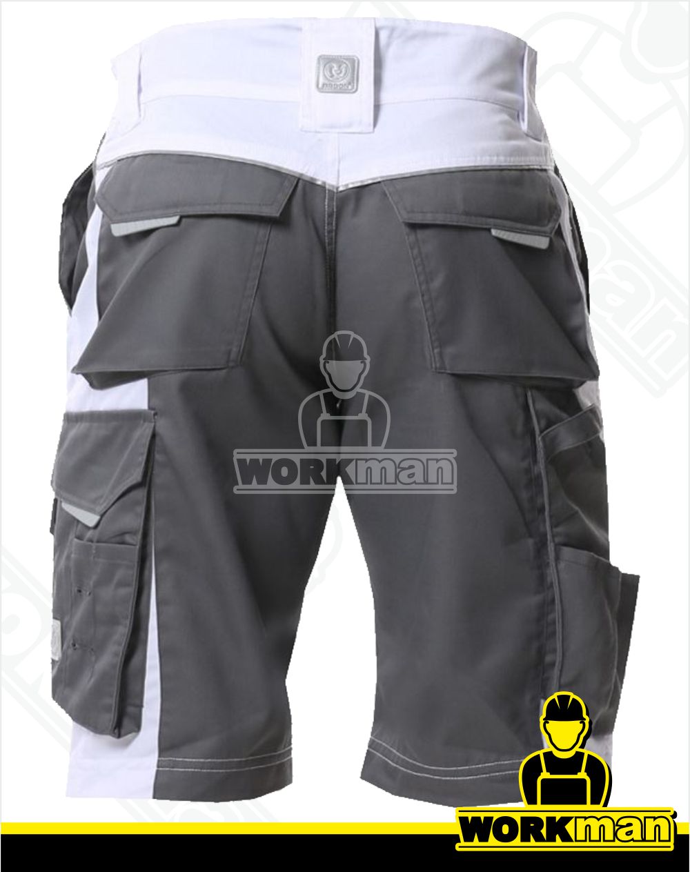 Montérkové šortky SUMMER ARDON biela :