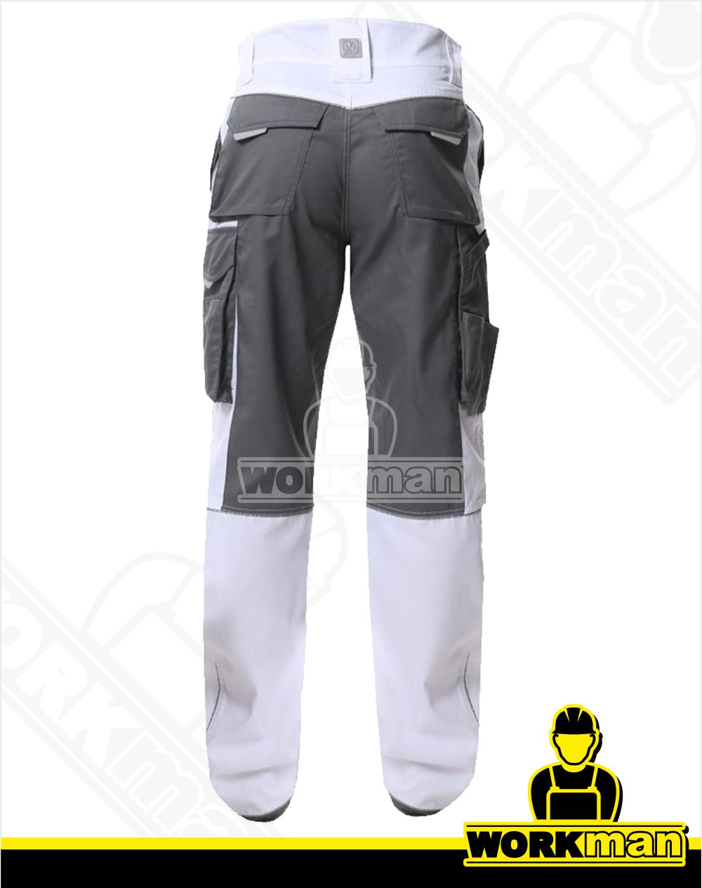 Montérkové nohavice SUMMER do pása ARDON biela