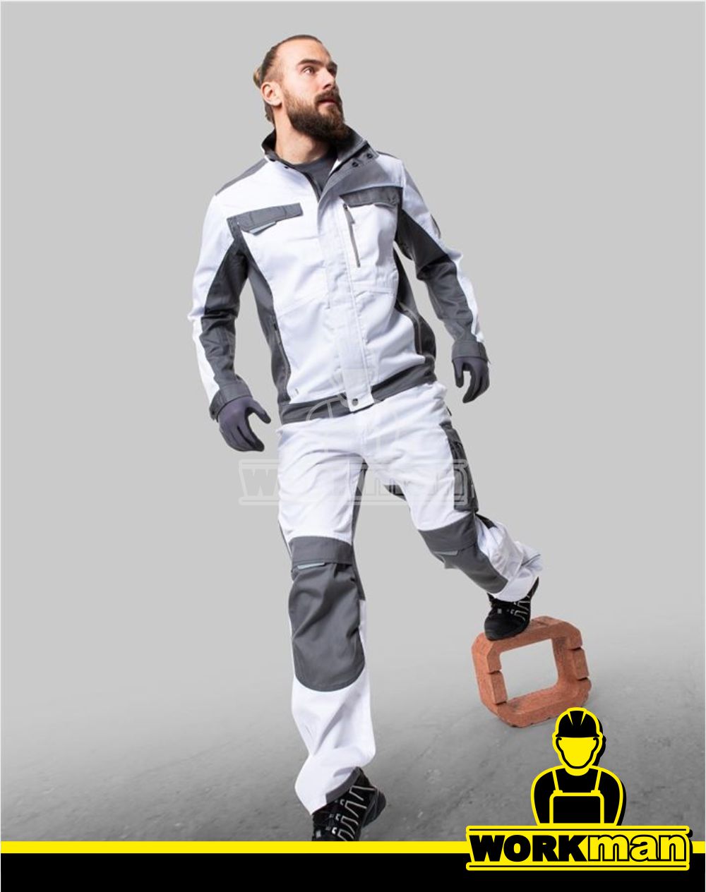 Montérková blúza SUMMER ARDON biela