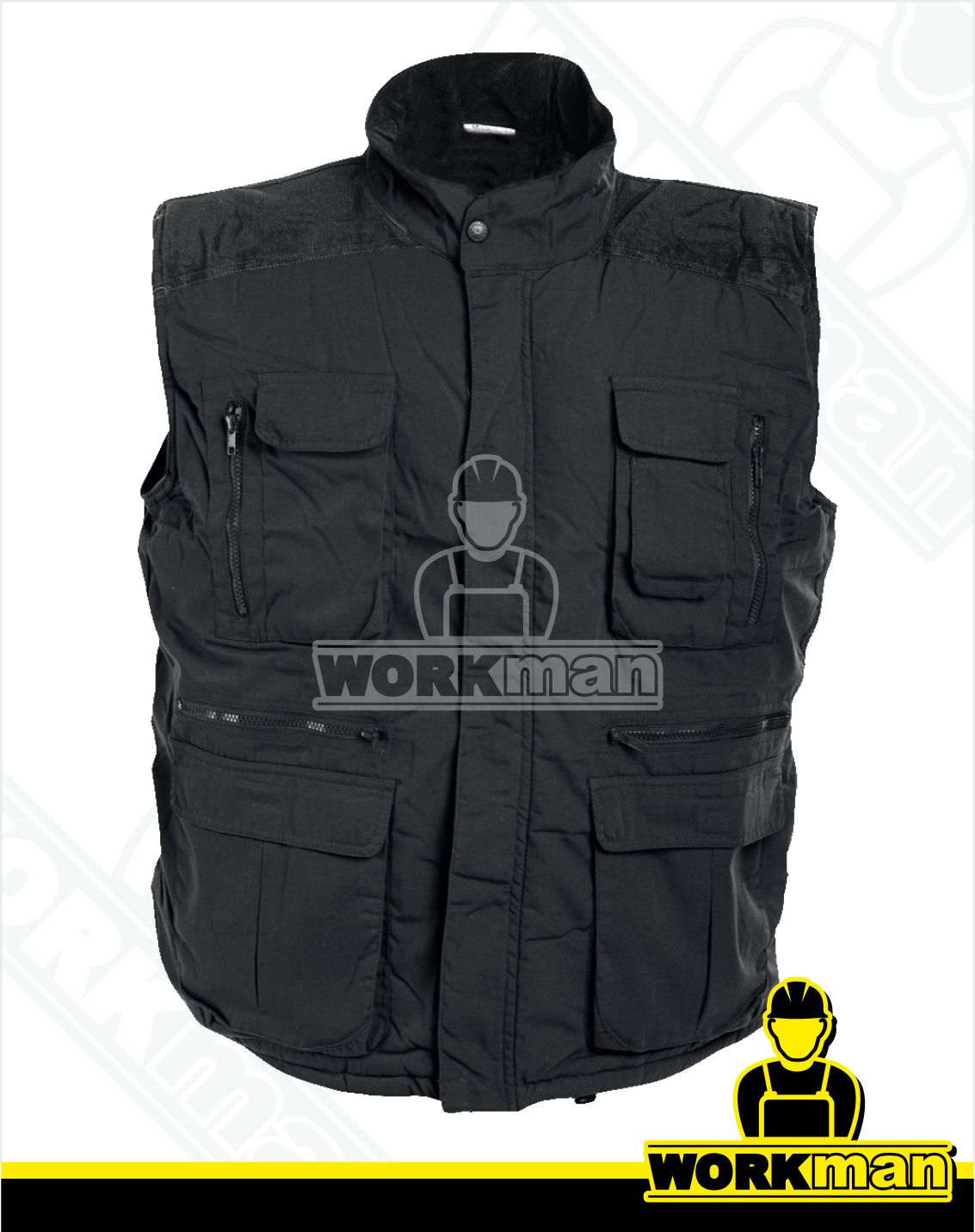 Zateplená vesta s menčestrovými výložkami DAVIDA Červa