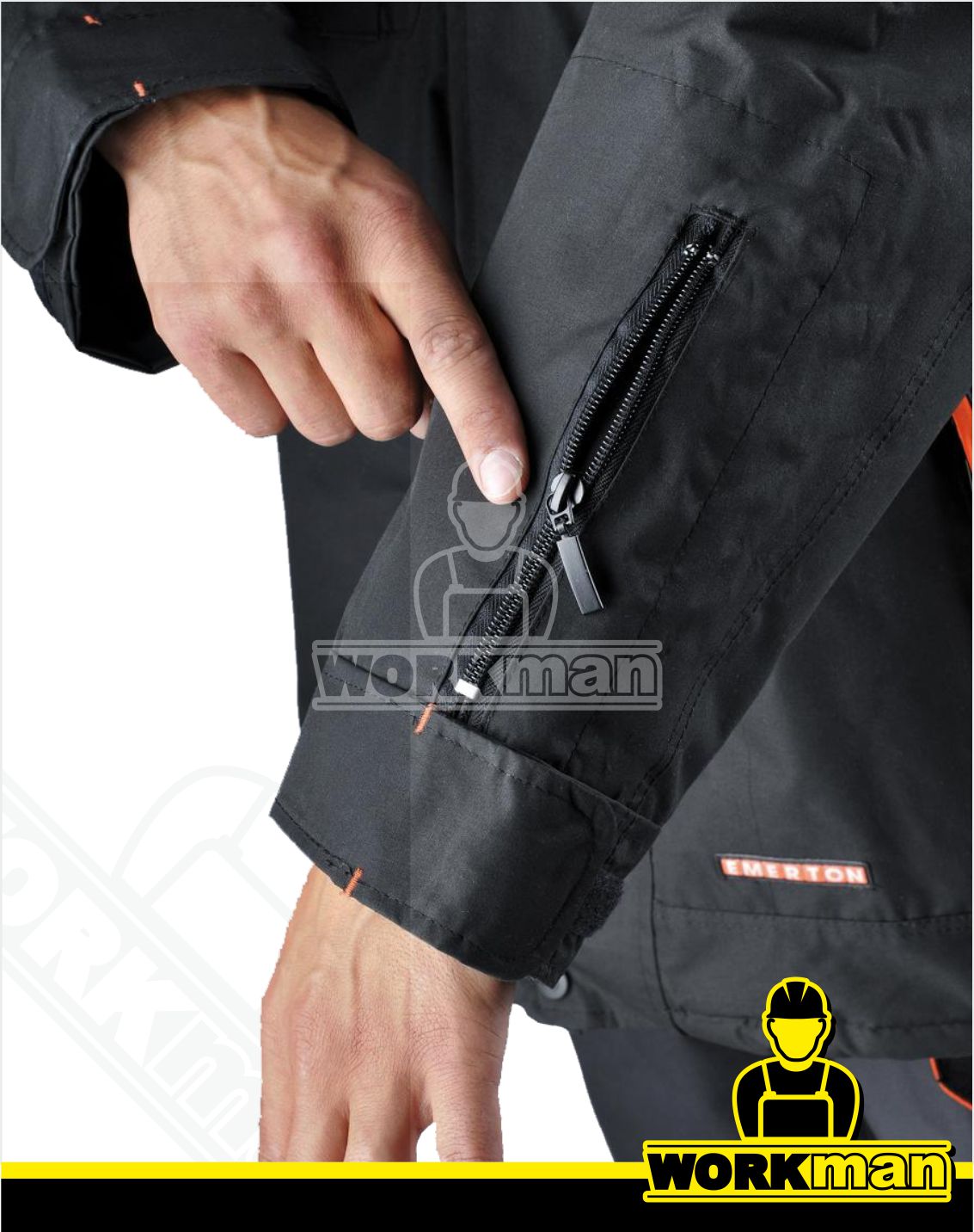 Zateplená bunda EMERTON WINTER Červa