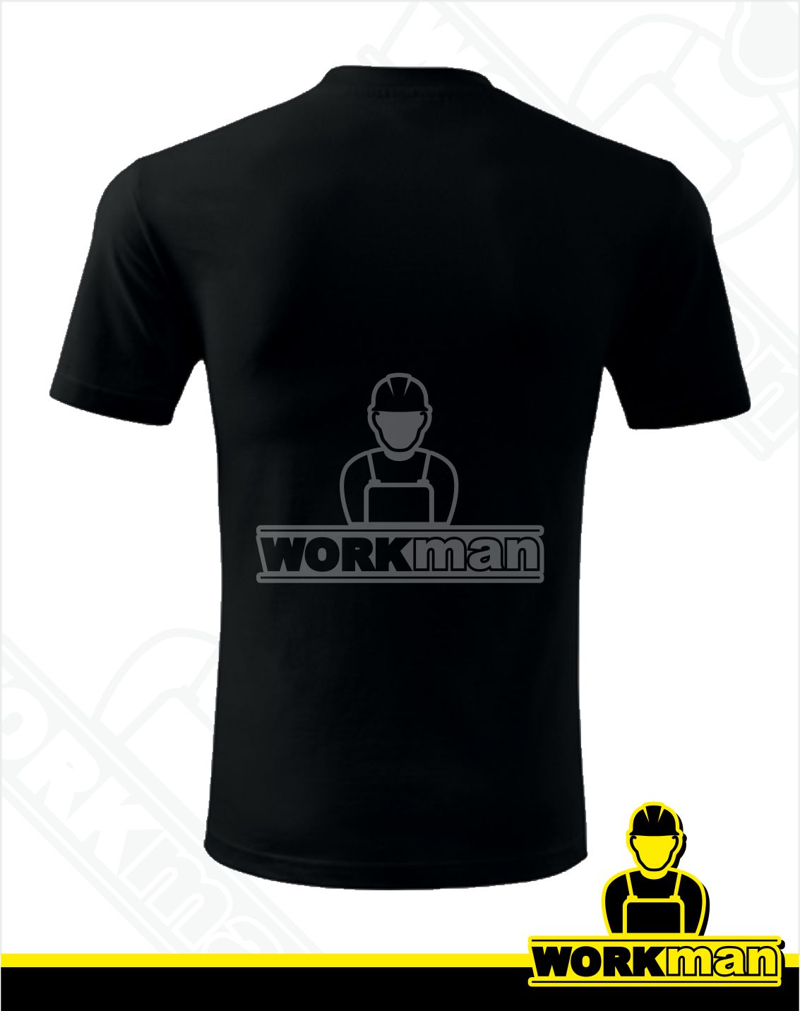 Tričko pánske CLASSIC Malfini čierna