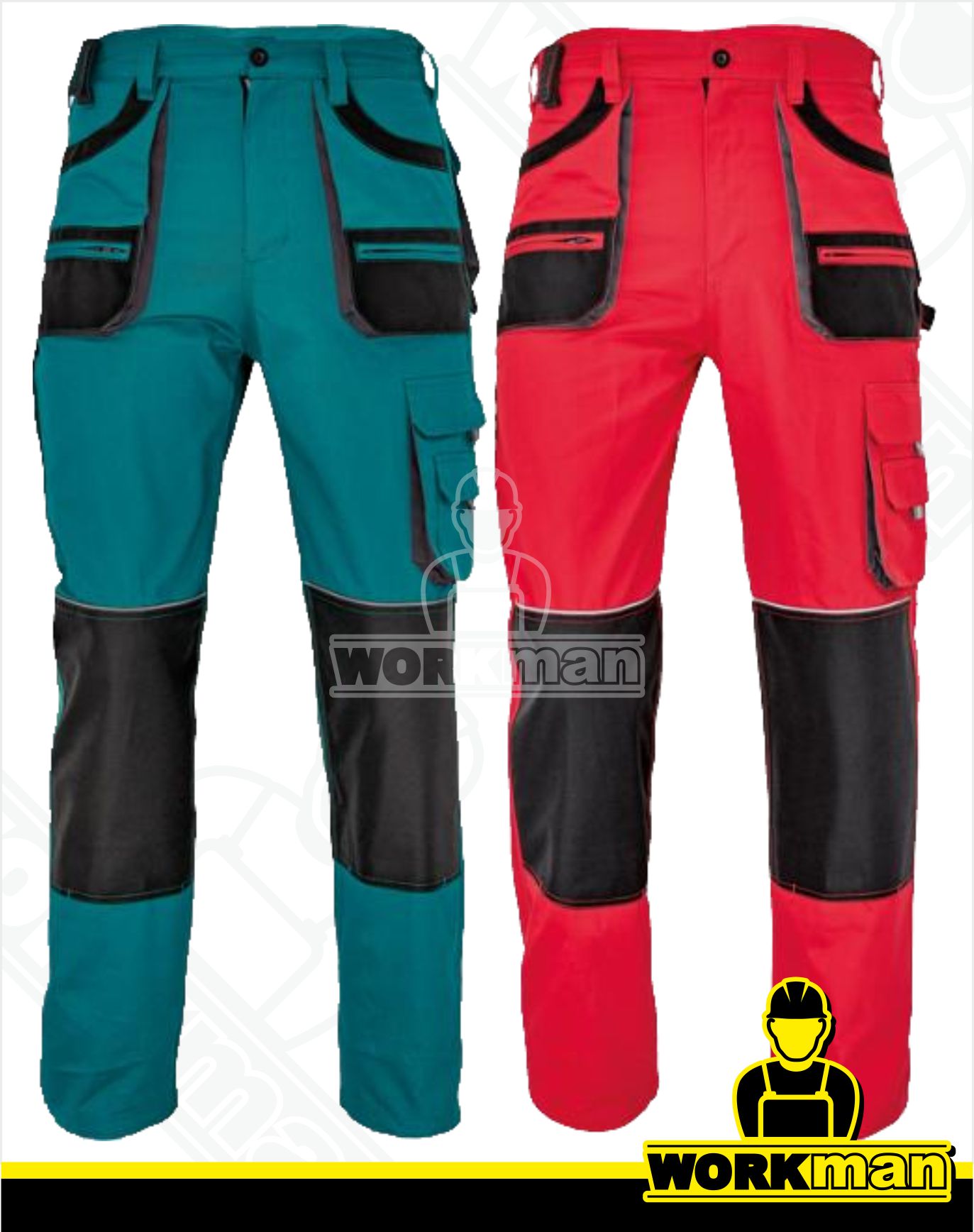 Montérkové nohavice BE-01-003 do pása F&F