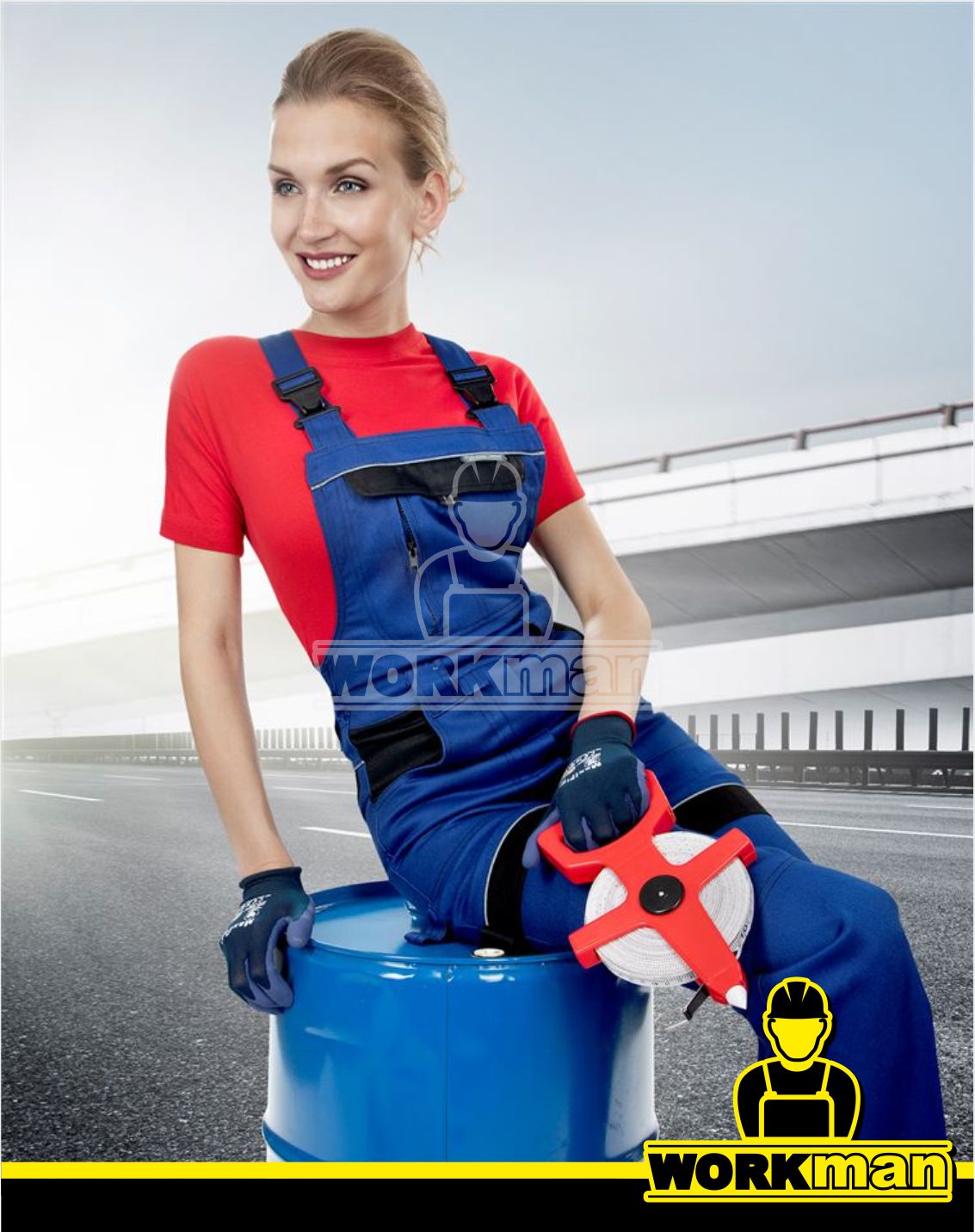 Dámske montérkové nohavice COOL TREND WOMAN s náprsenkou Ardon