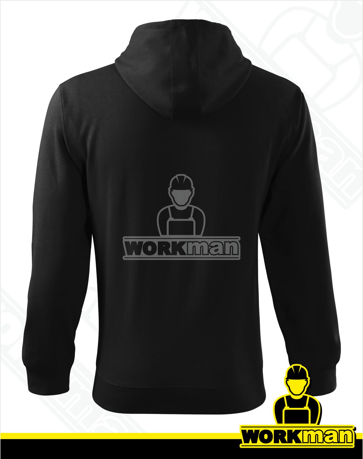 Pánska mikina TRENDY ZIPPER Malfini čierna