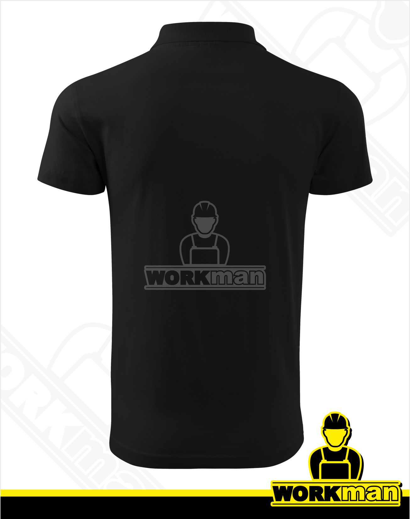 Pánska polokošeľa SINGLE J. Malfini čierna