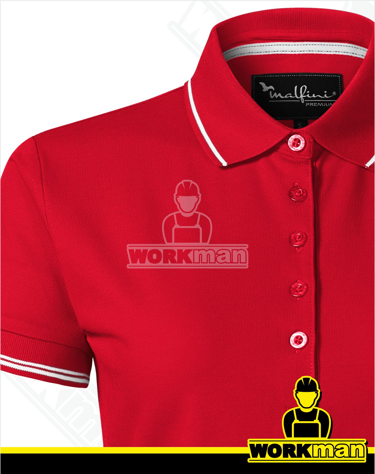 Dámska polokošeľa PERFECTION PLAIN Malfini Premium