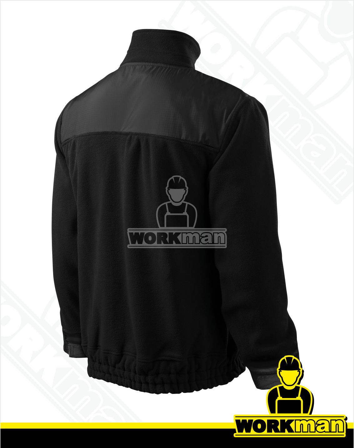 Fleece bunda unisex HI-Q Rimeck čierna