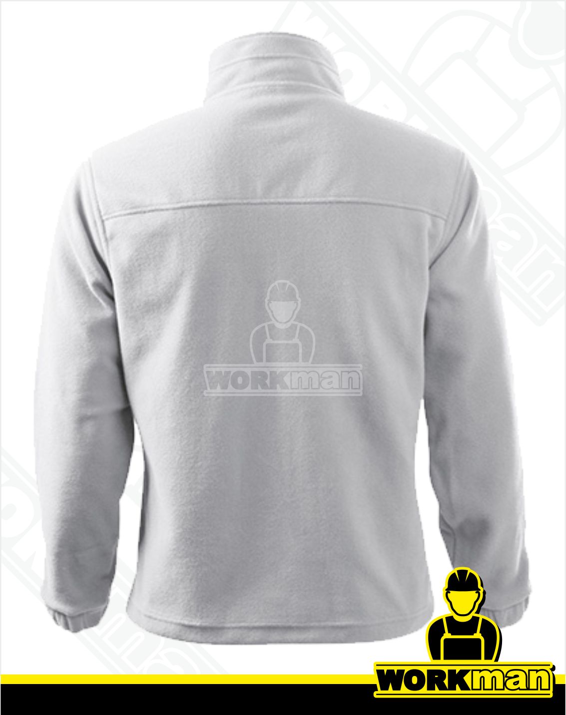 Pánska fleece bunda JACKET Rimeck biela