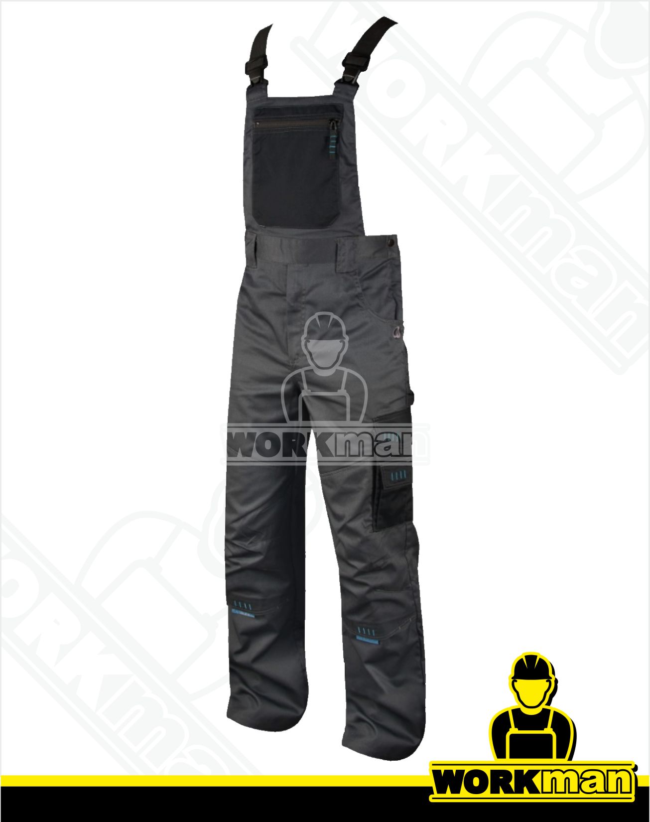 Montérkové nohavice 4TECH 03 s náprsenkou Ardon