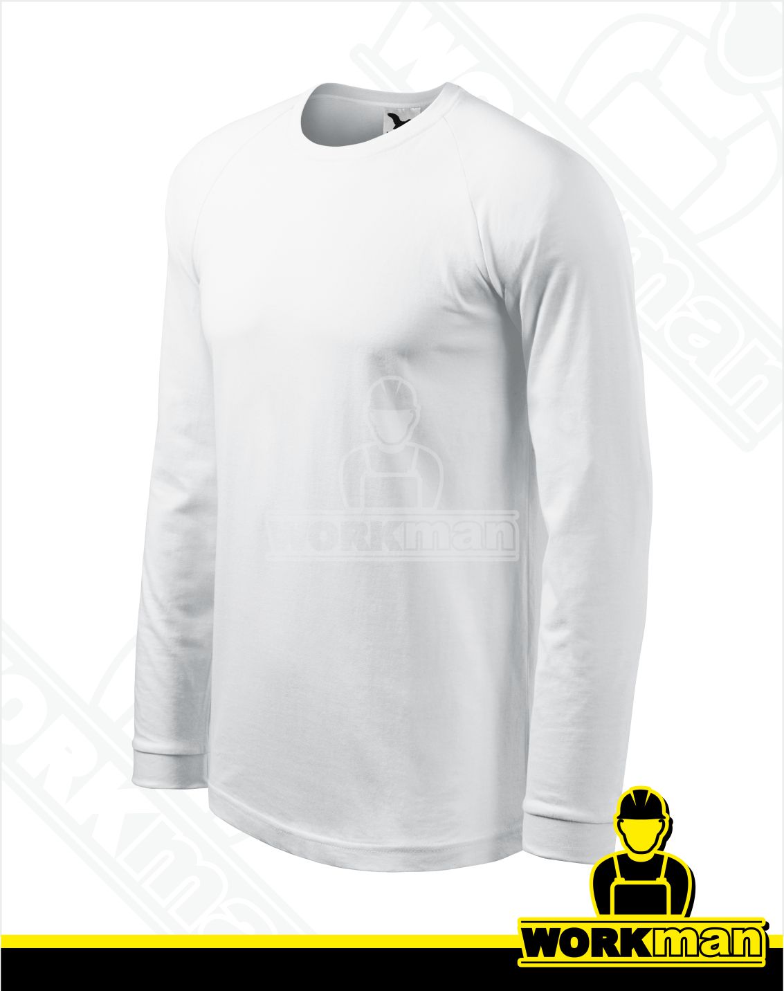 Pánske tričko STREET LS Malfini biela