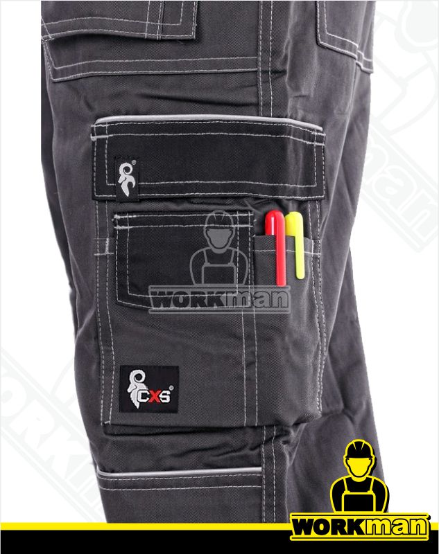 Montérkové nohavice ORION TEODOR do pása Cxs