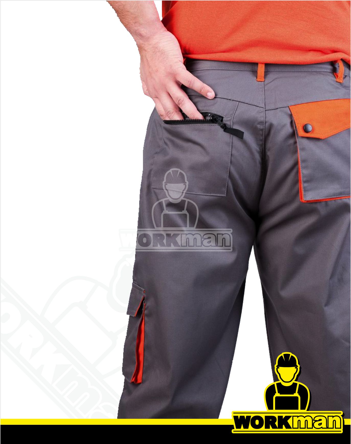 Monterkové nohavice DESMAN 2V1 do pása Červa