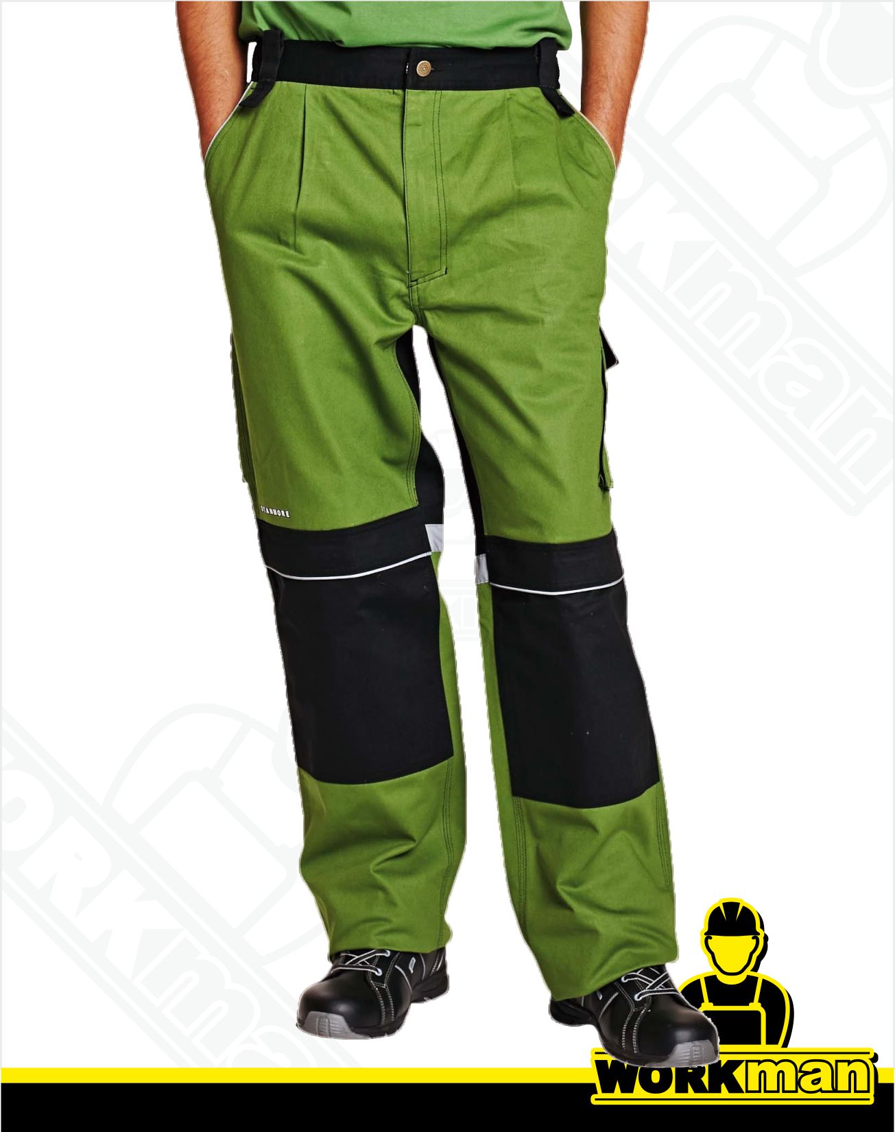 Montérkové nohavice STANMORE do pása Červa