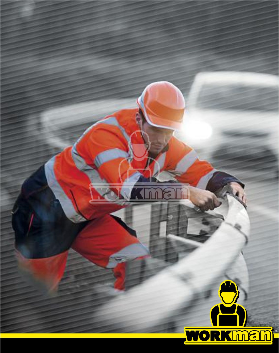 Reflexné pracovné nohavice PANOSTYLE PHPA2 Deltaplus