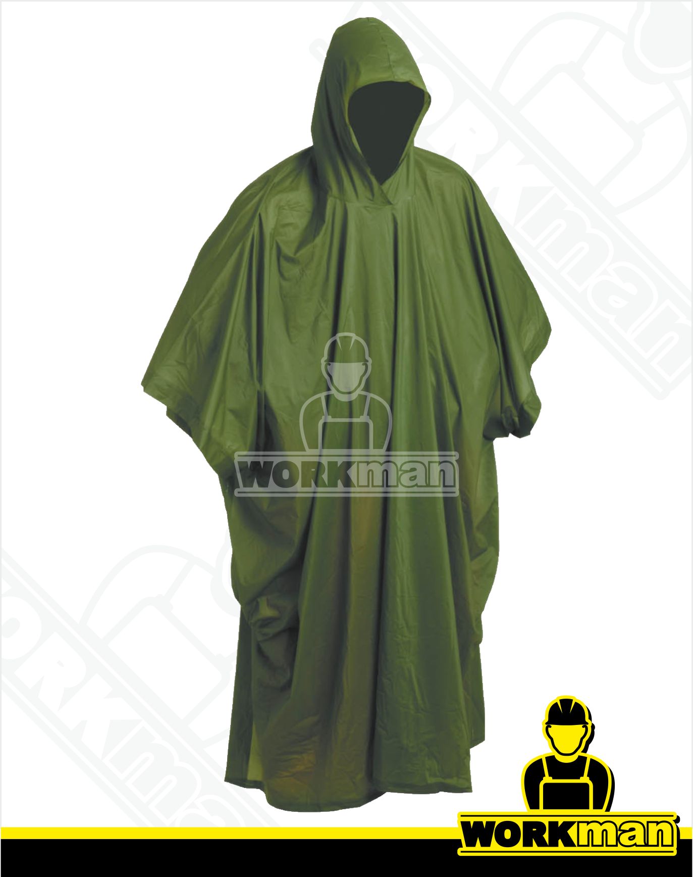 Nepremokavé PONČO PVC Červa