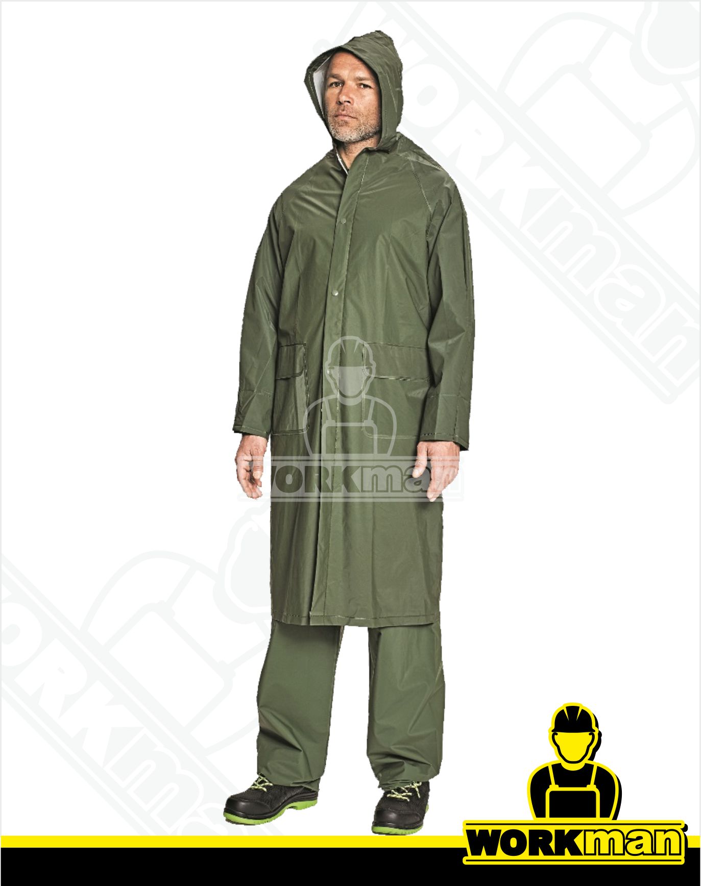 Ochranný nepremokavý plášť CETUS Červa