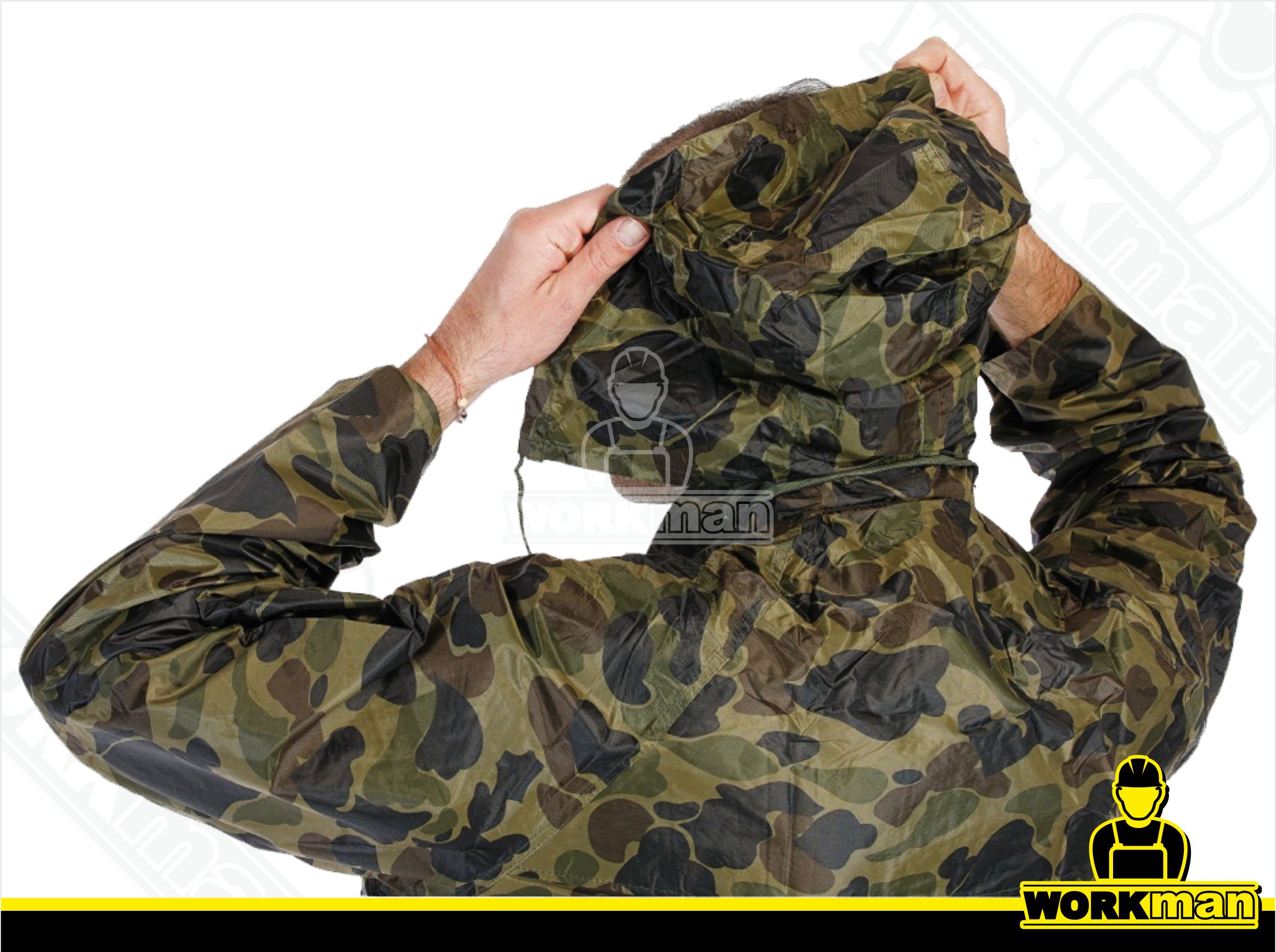 Nepremokavý maskáčový oblek CARINA Červa