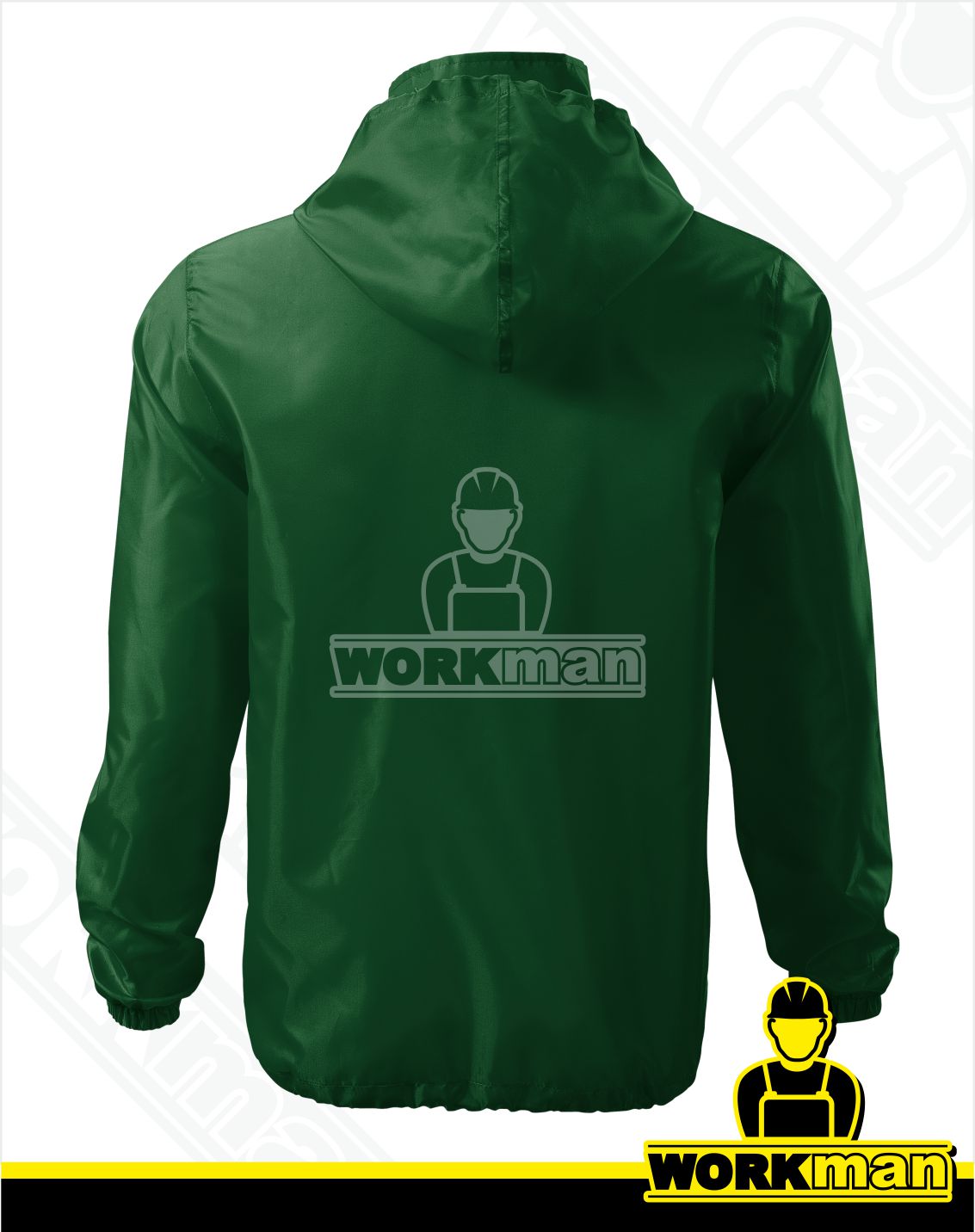 Unisex vetruodolná vetrovka WINDY Malfini fľaškovozelená