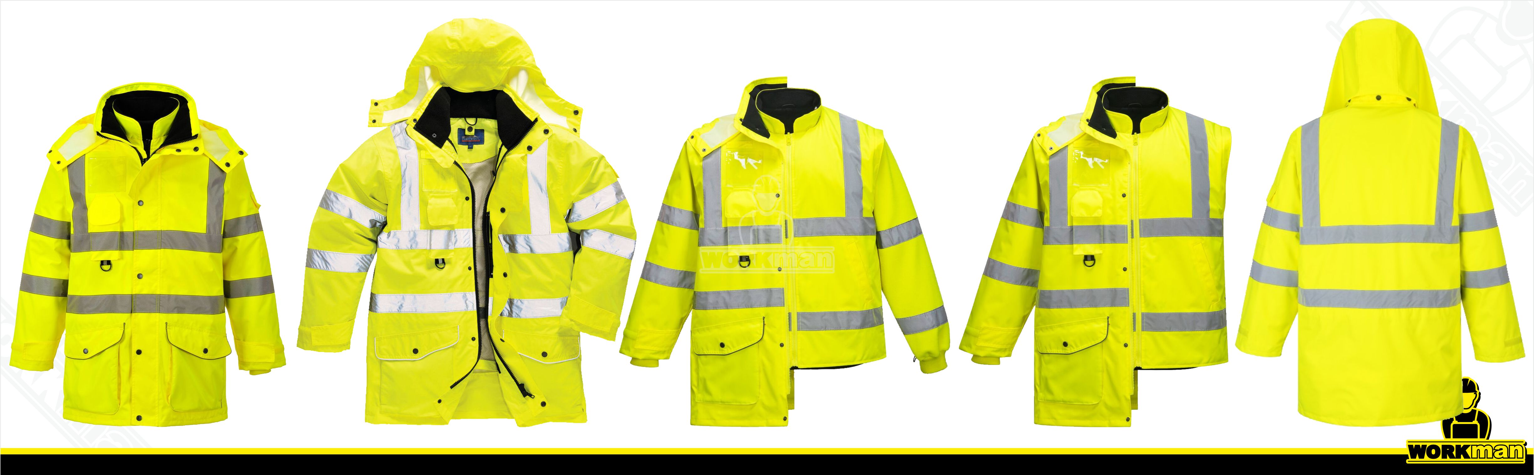 Reflexná bunda Hi-vis TRAFFIC S427 7v1 Portwest